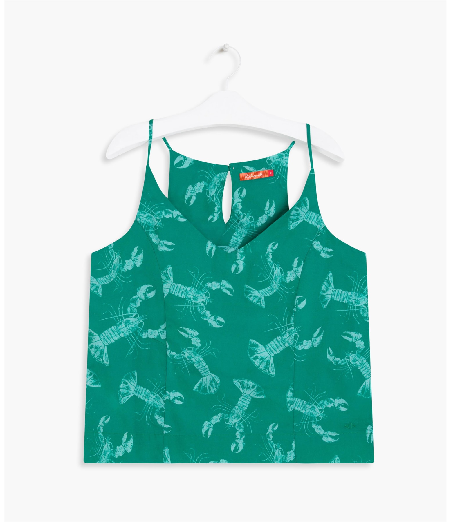 Regata Sia Estampa Lobster Verde Claro