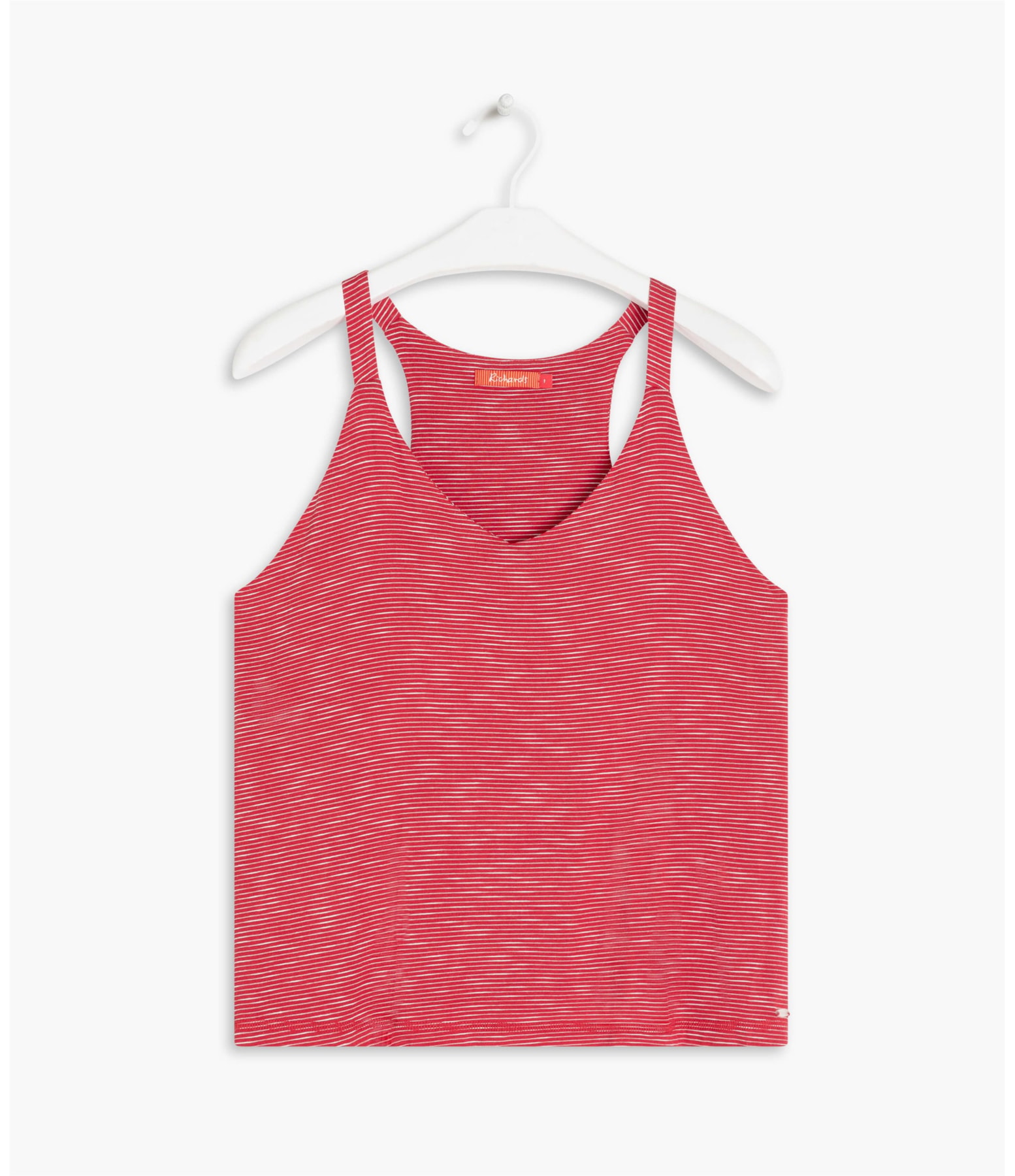 Regata Solei Listrada Vermelho