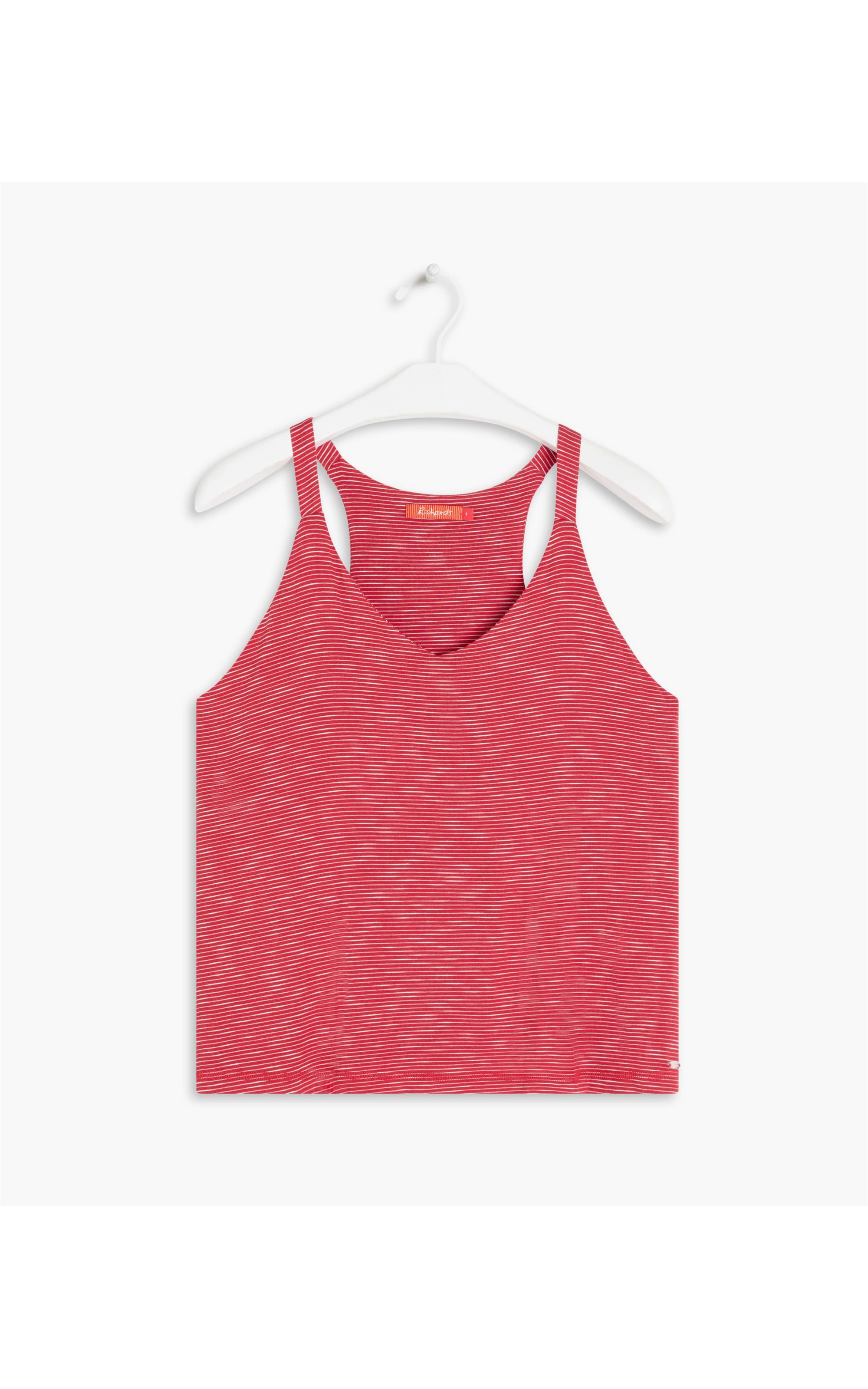 Regata Solei Listrada Vermelho