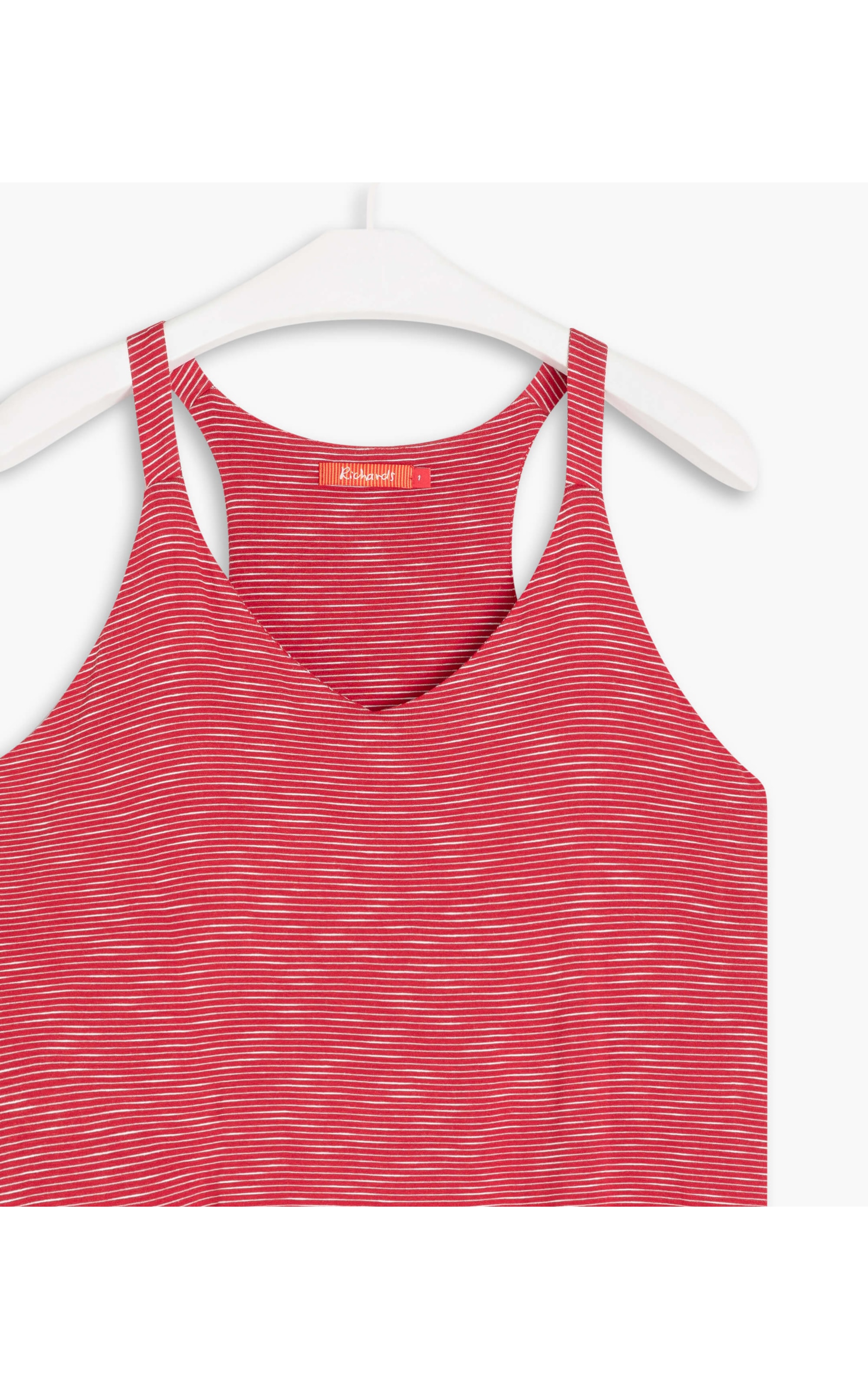 Regata Solei Listrada Vermelho