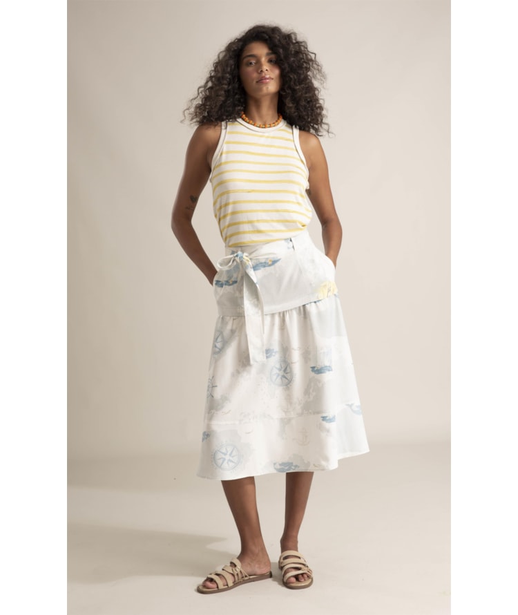 Regata Vaiolette  Large Amarelo