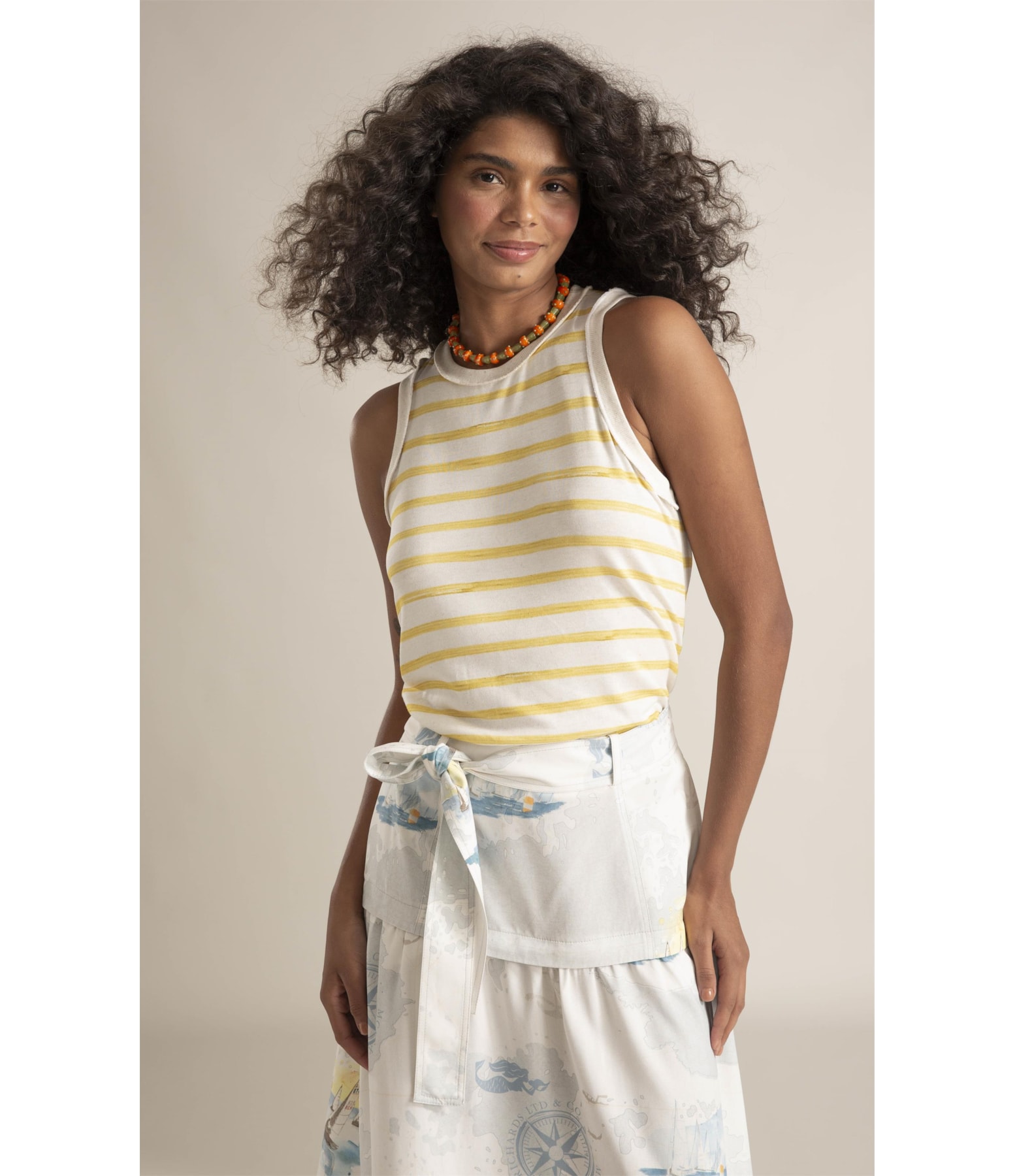Regata Violette Amarelo