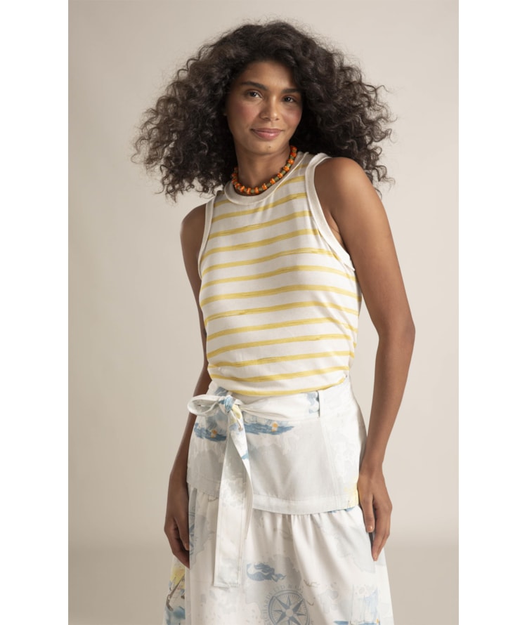 Regata Violette Amarelo