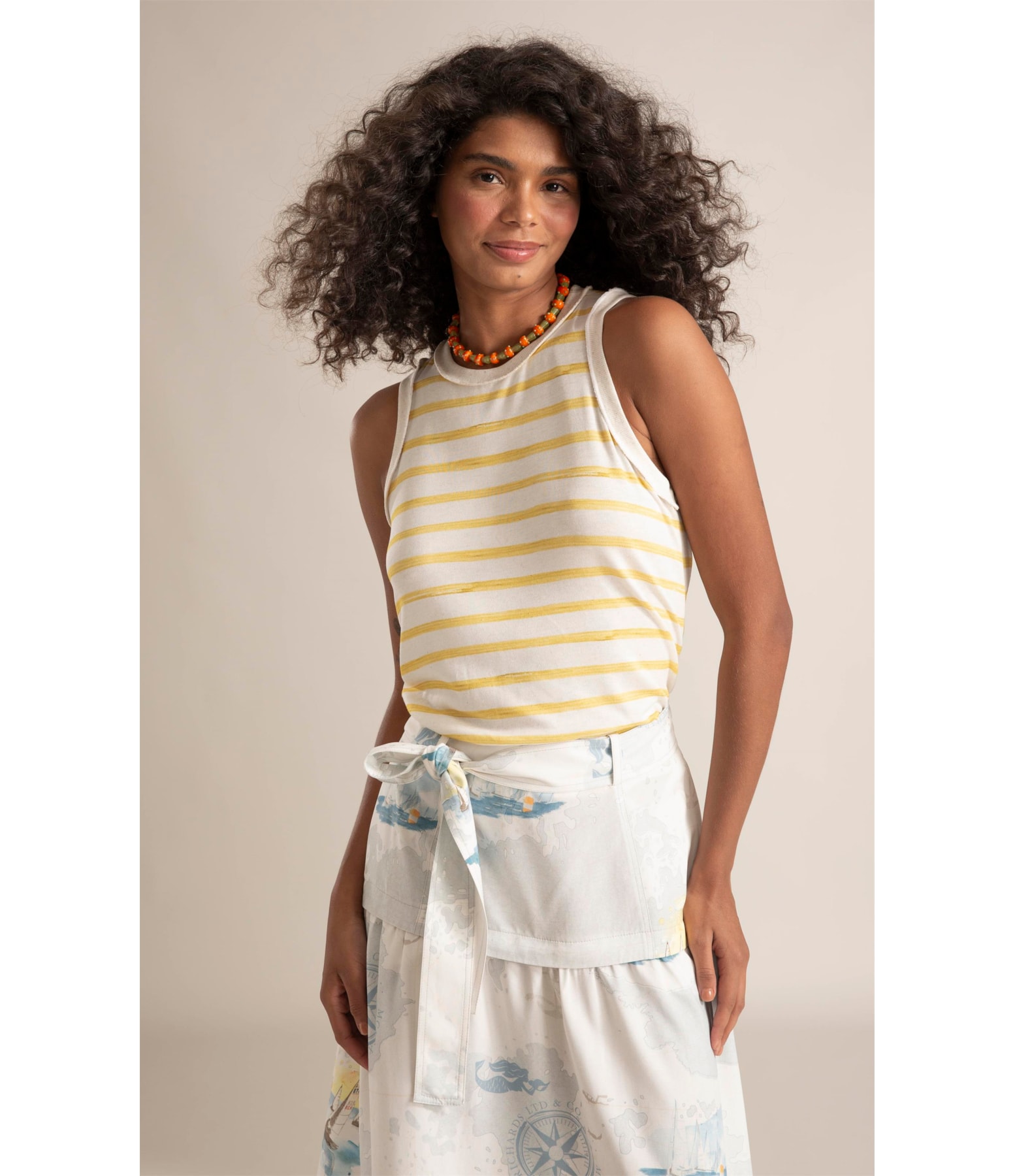 Regata Violette Amarelo