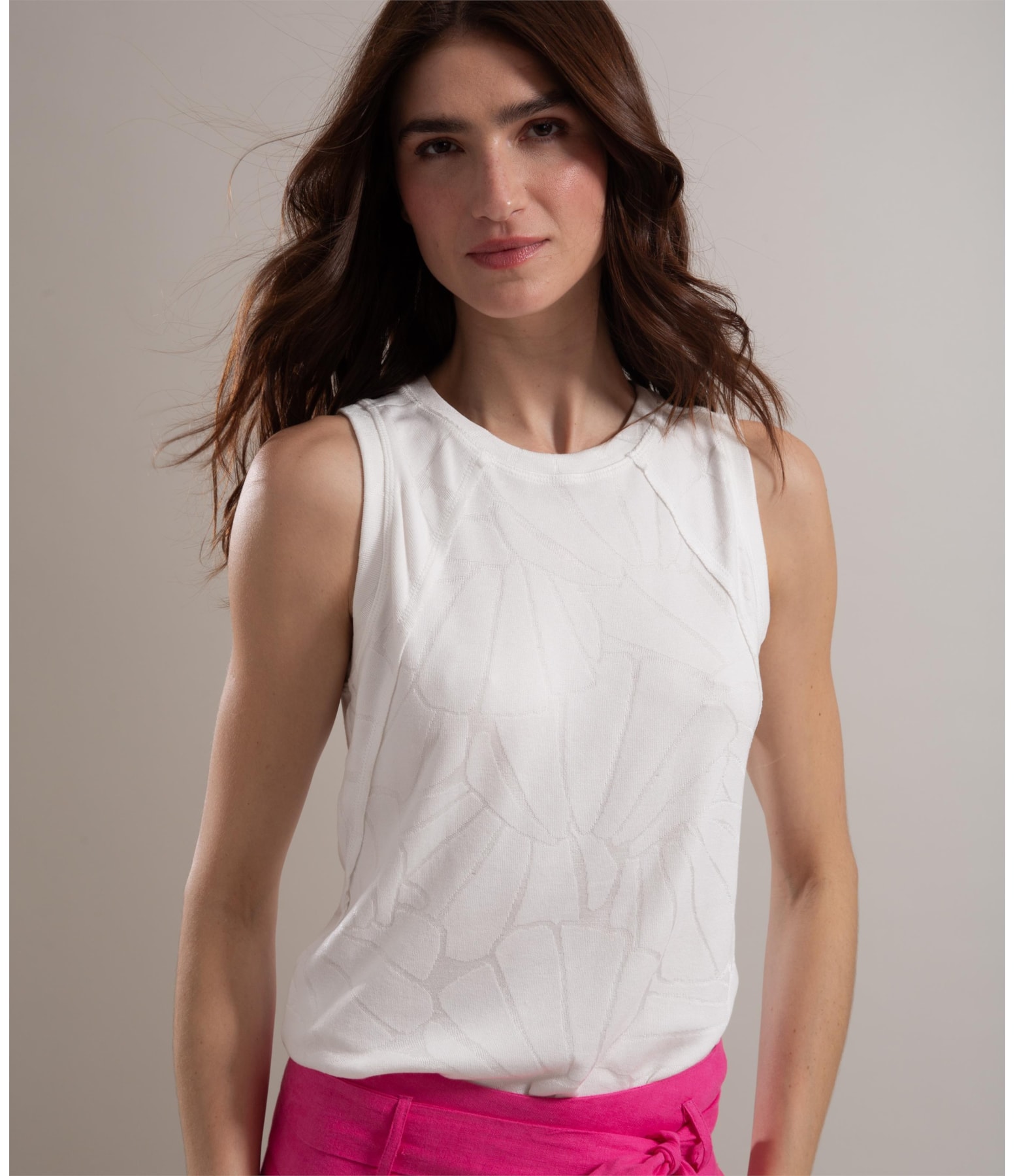 Regata Zoe Jacquard Off White