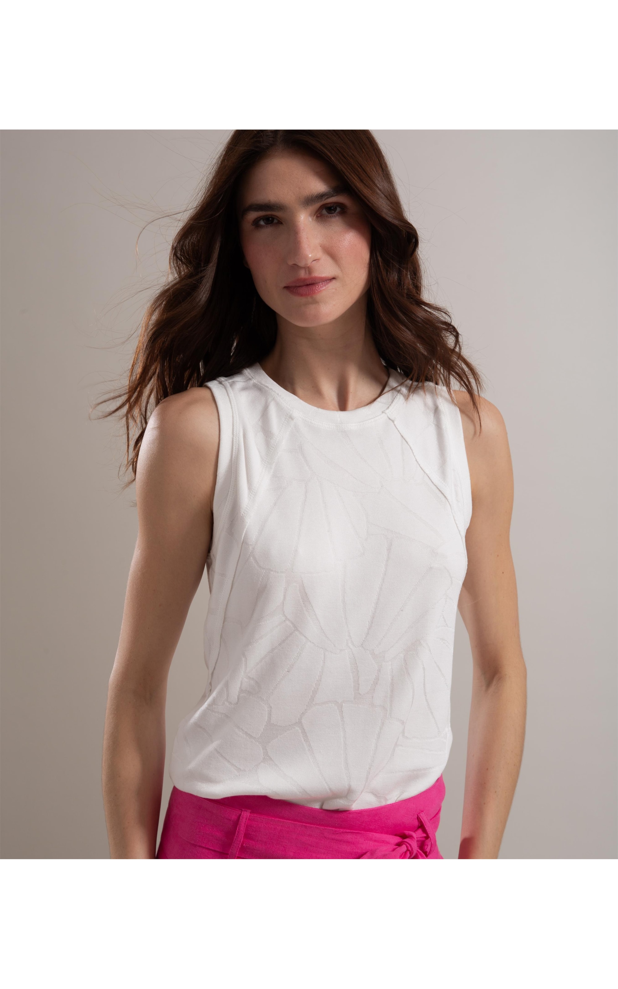 Regata Zoe Jacquard Off White