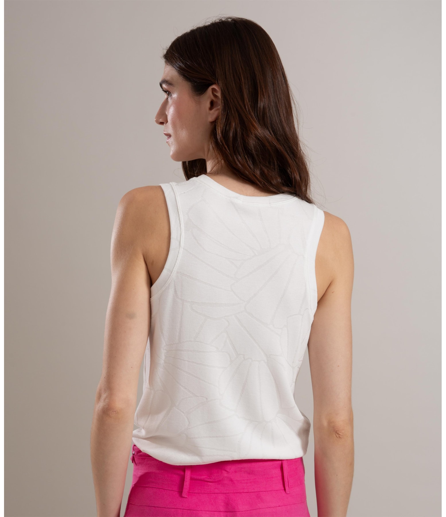Regata Zoe Jacquard Off White