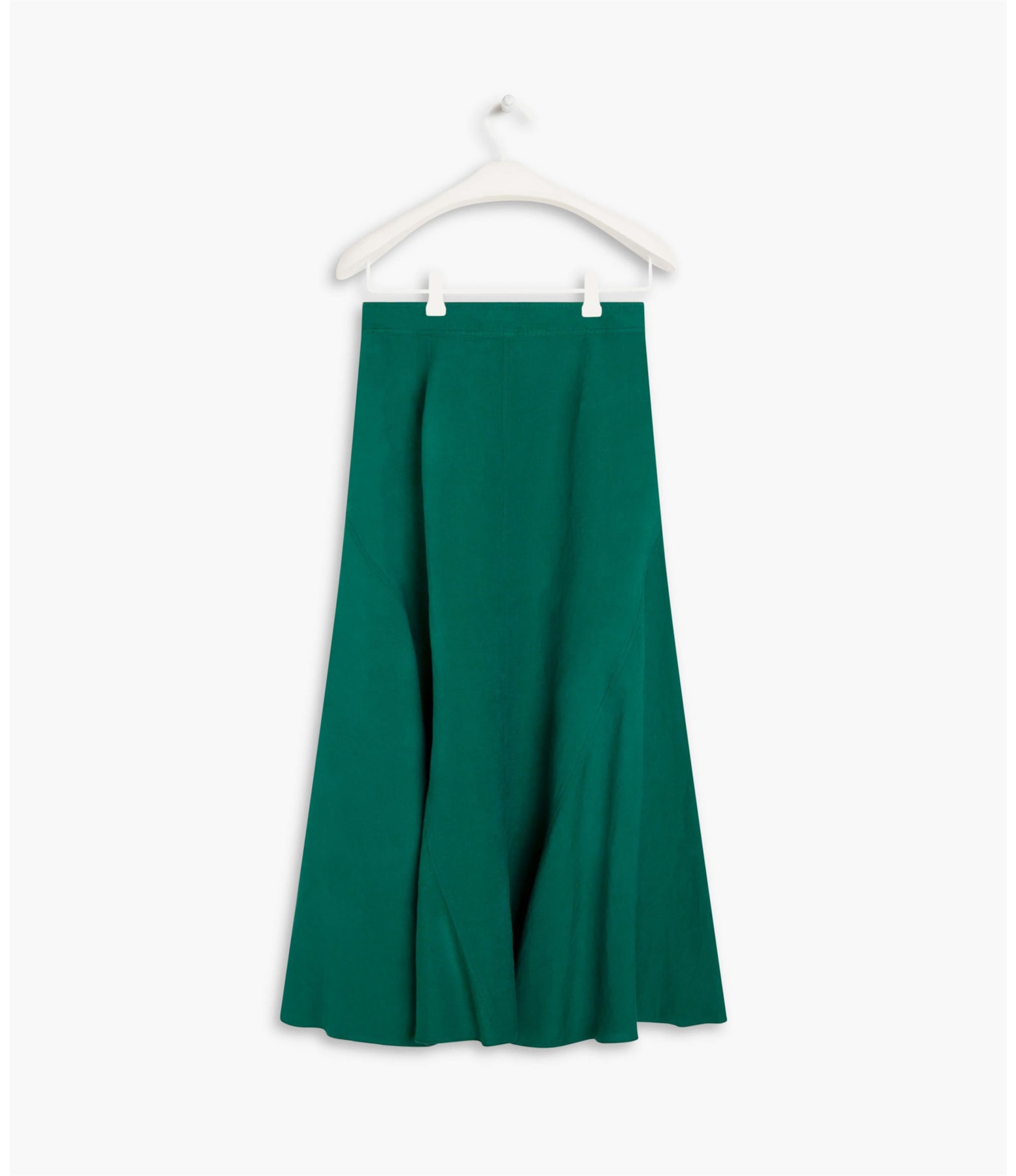 Saia Aias Linho Liso Verde