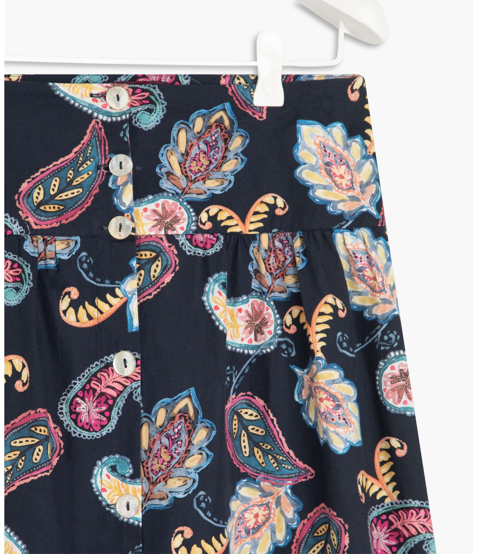 Saia Candy Est Paisley Dark Navy