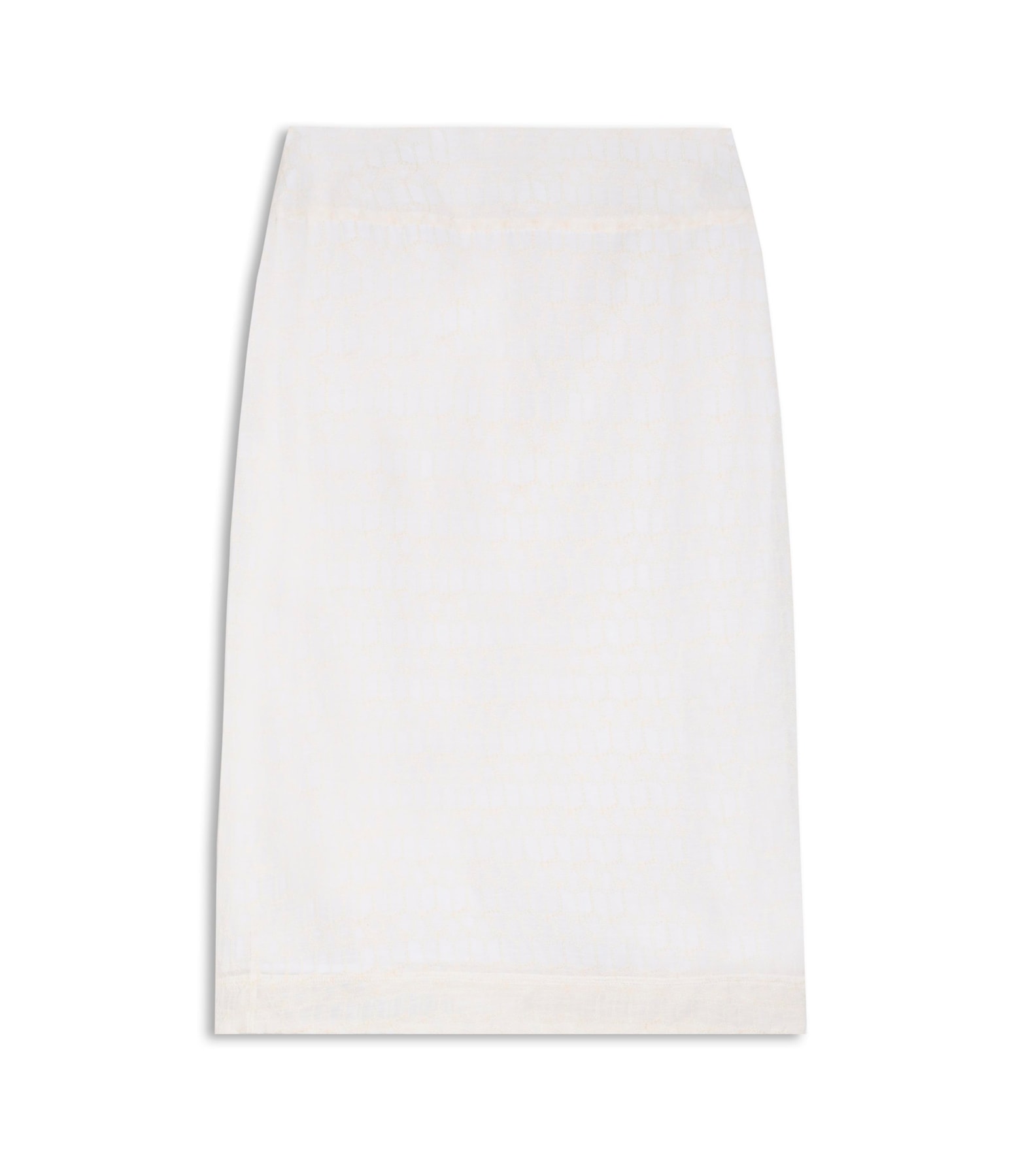 Saia Capodanno Coqueiros Bordada Off White