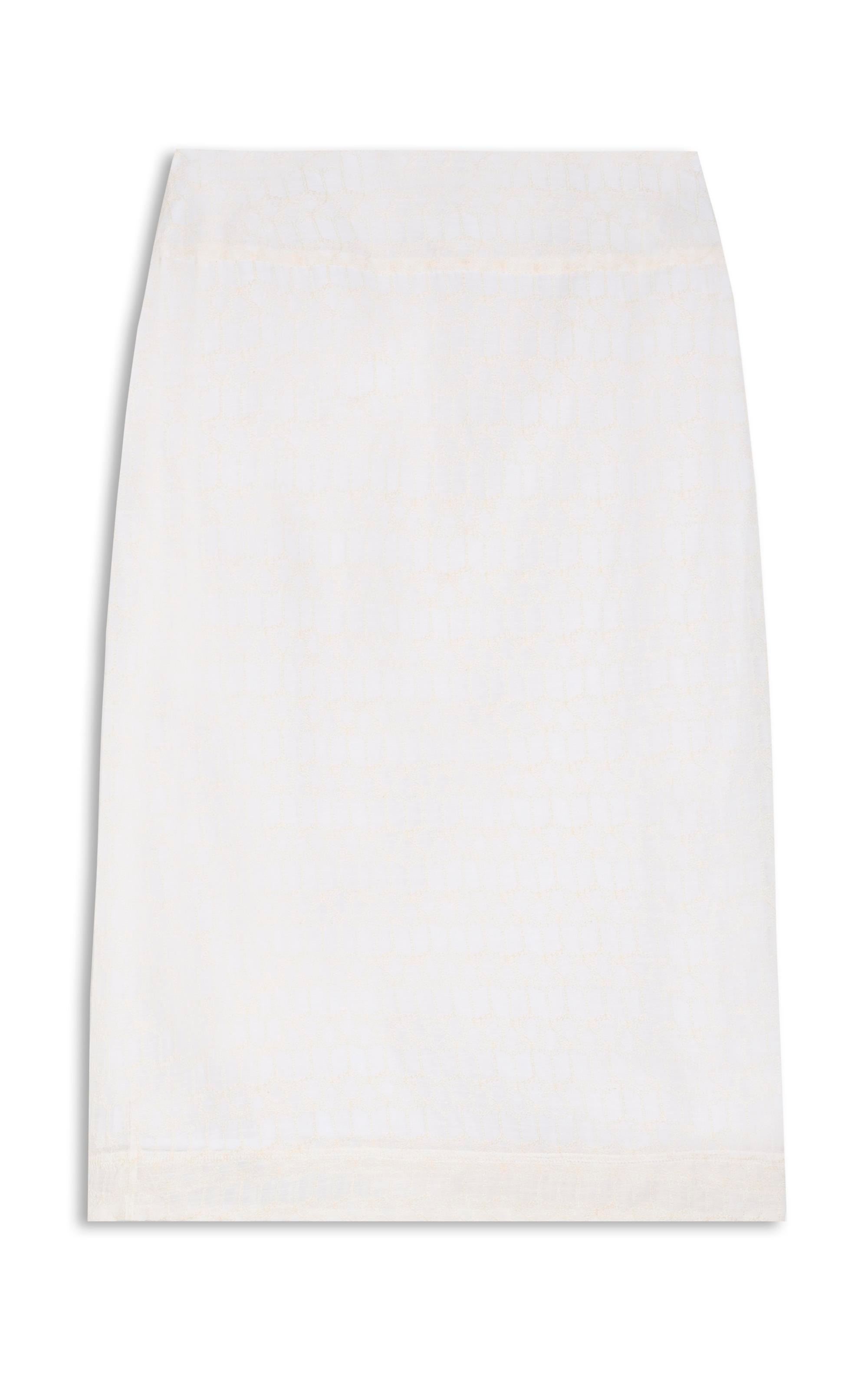 Saia Capodanno Coqueiros Bordada Off White