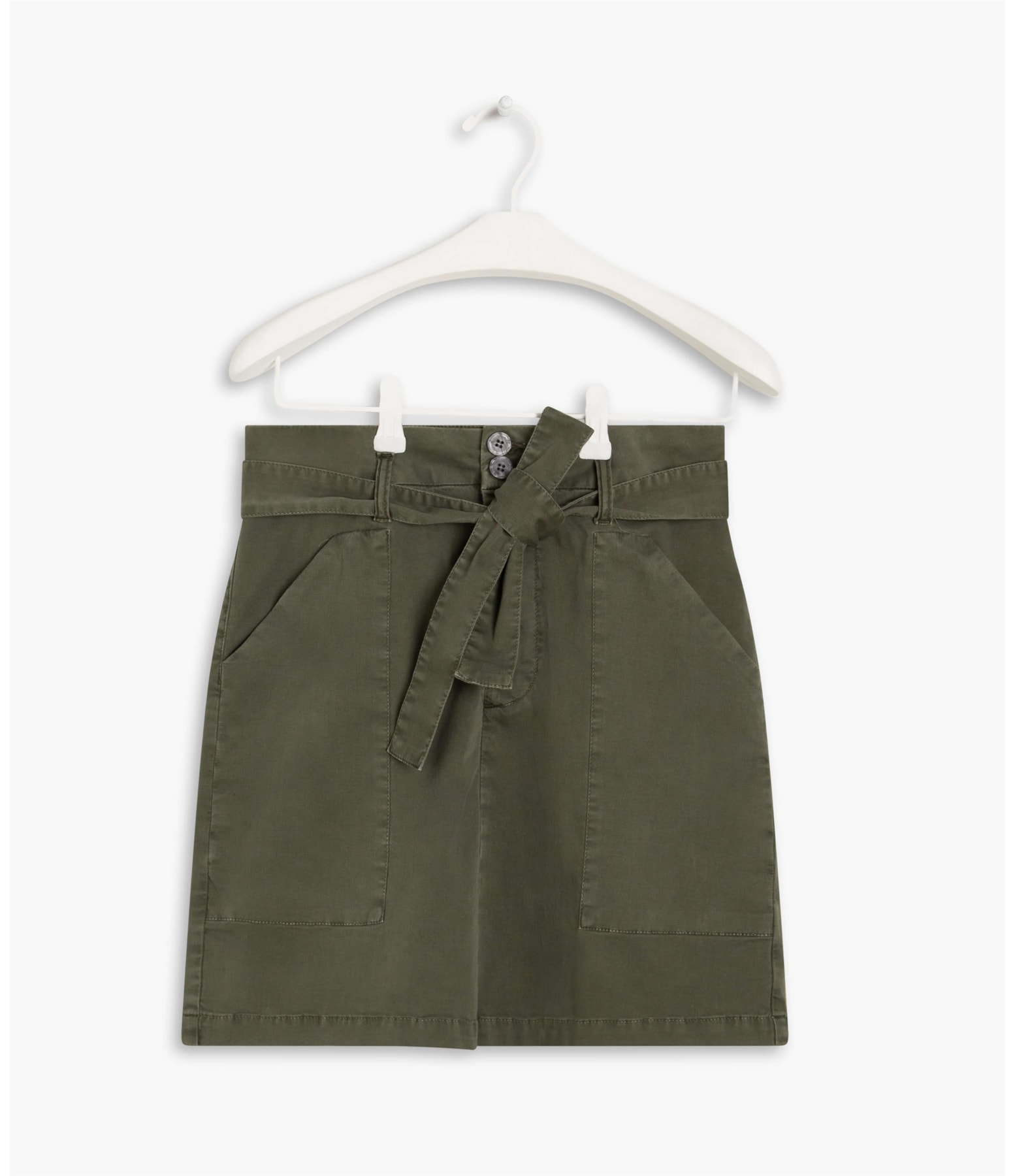 Saia Clochard Canvas Verde Escuro