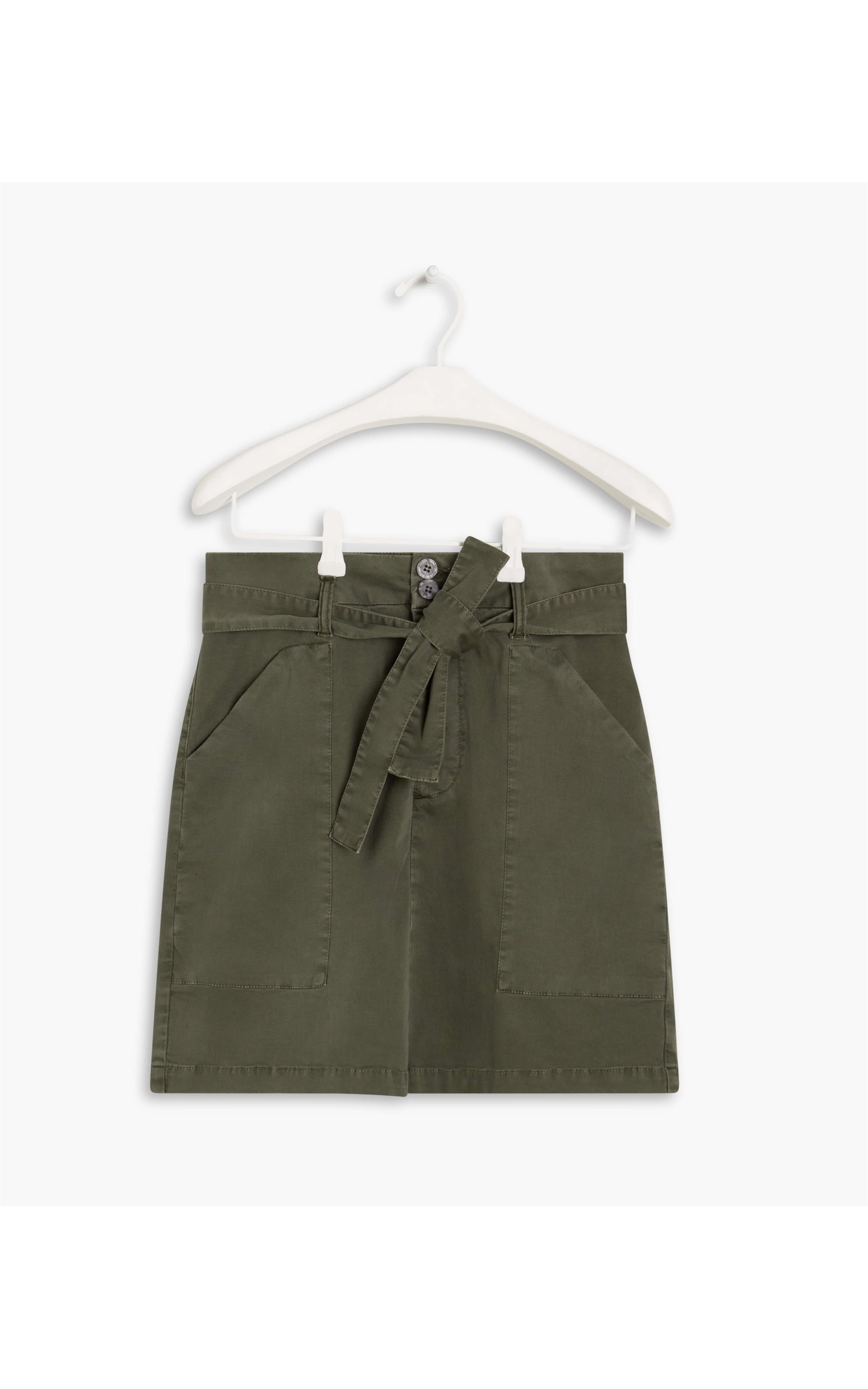 Saia Clochard Canvas Verde Escuro