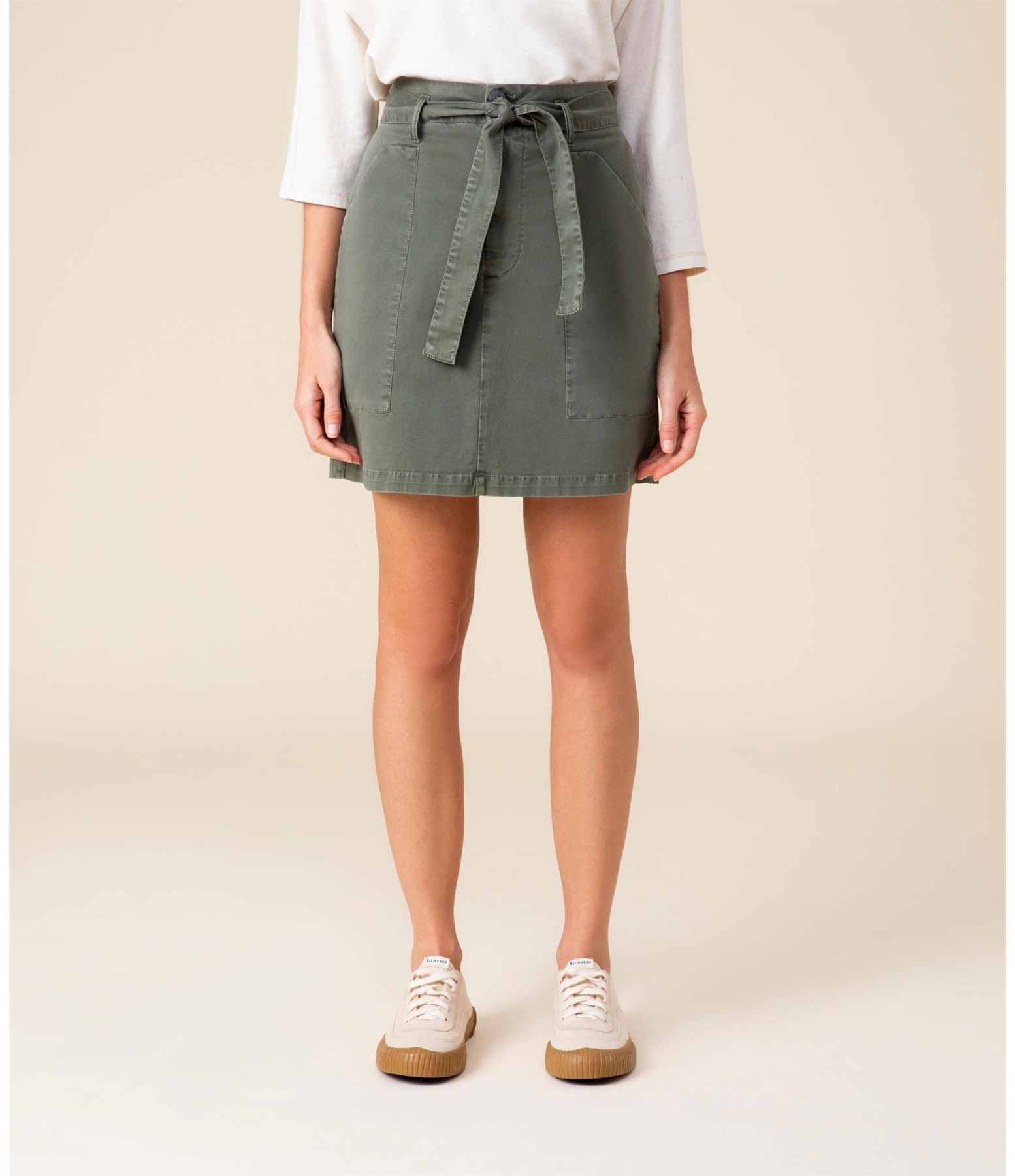 Saia Clochard Canvas Verde Escuro