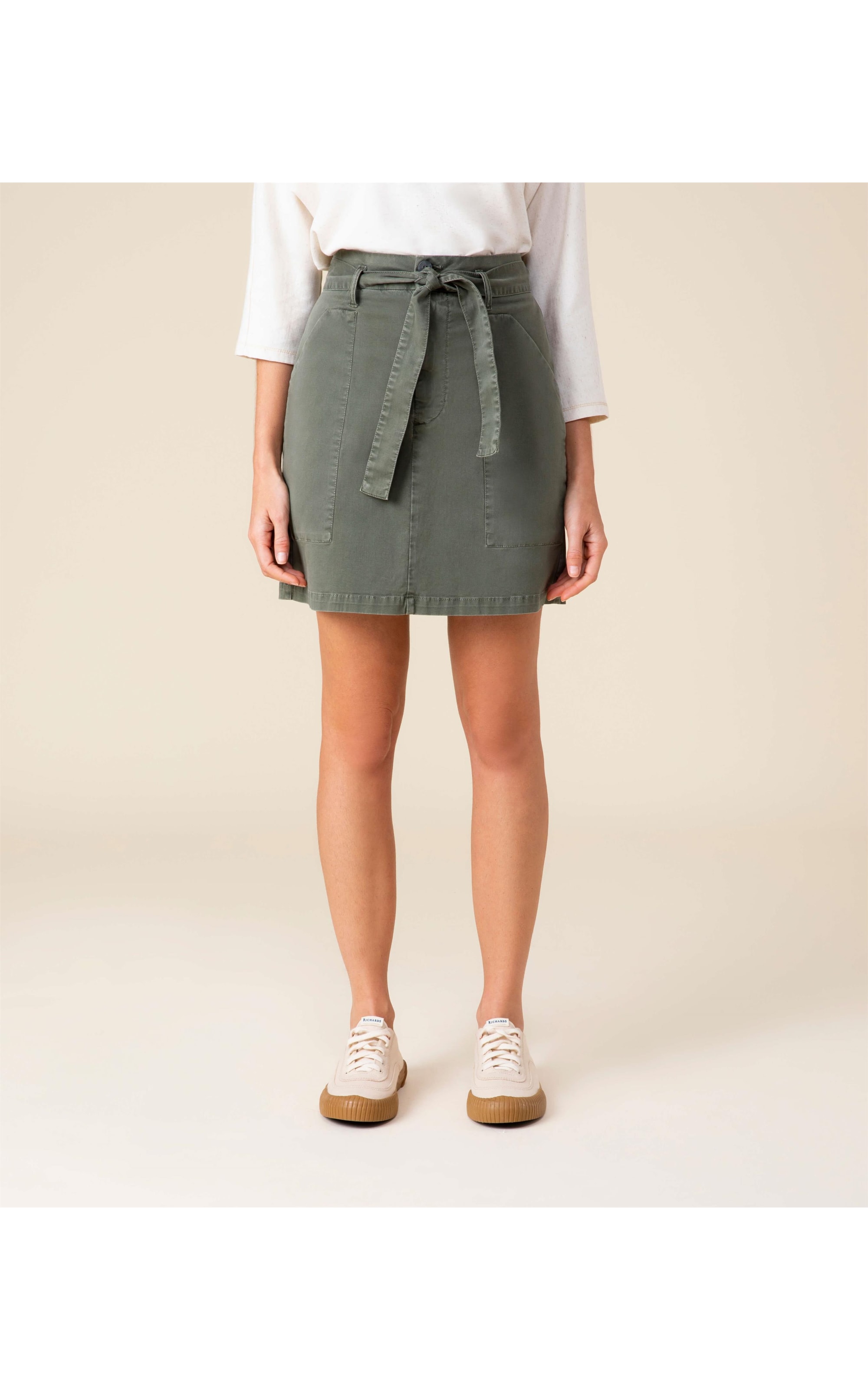 Saia Clochard Canvas Verde Escuro