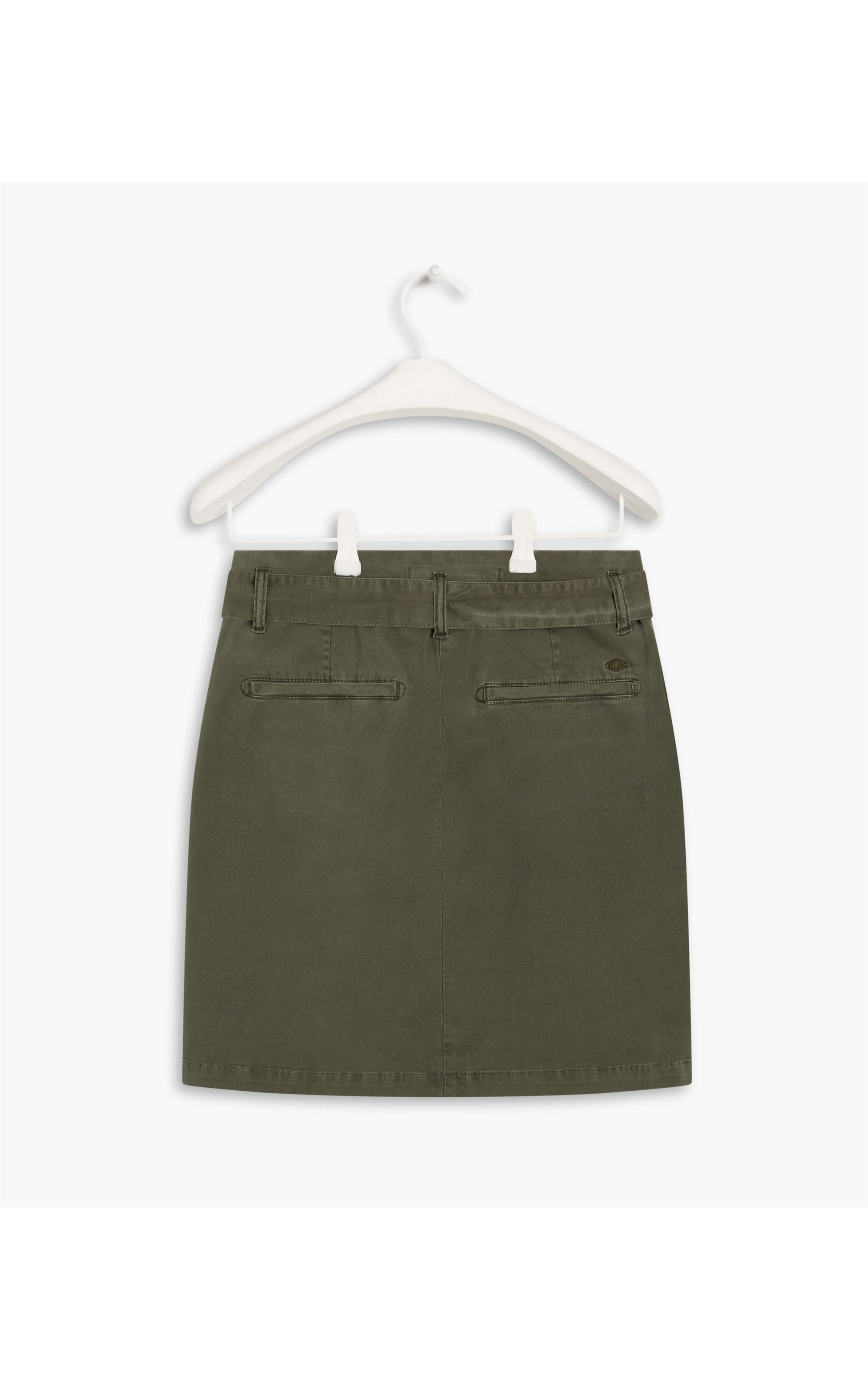 Saia Clochard Canvas Verde Escuro