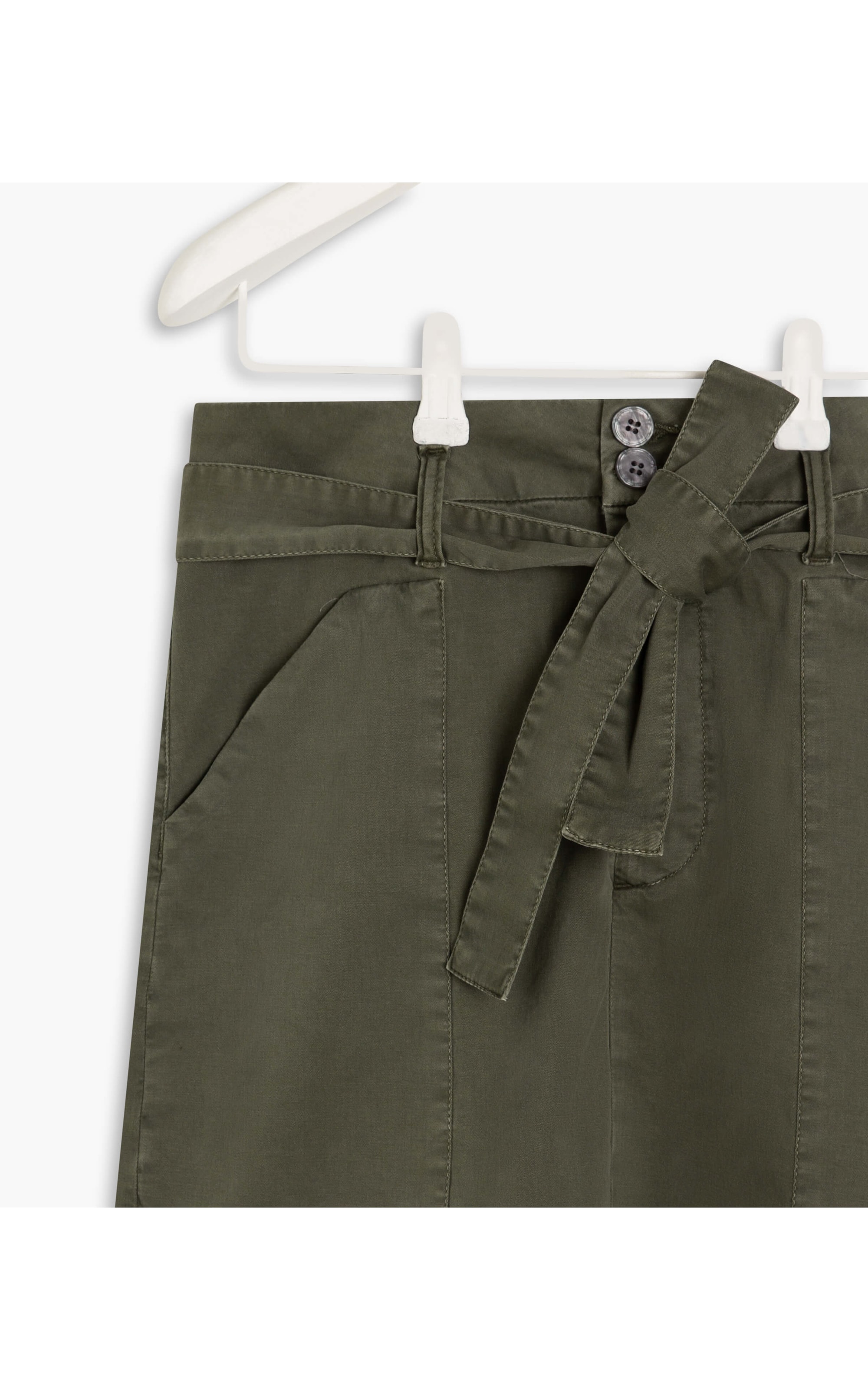 Saia Clochard Canvas Verde Escuro