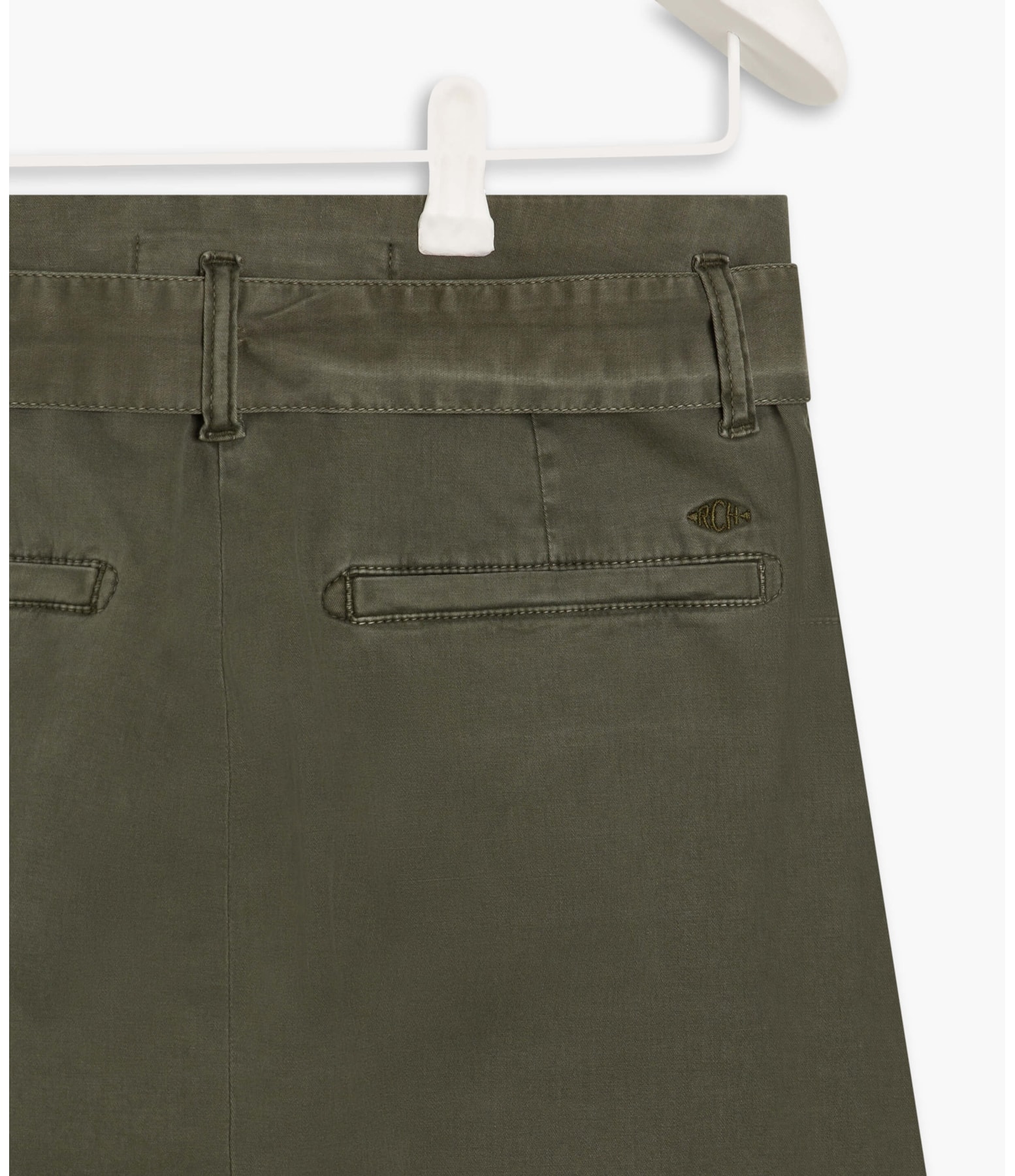 Saia Clochard Canvas Verde Escuro