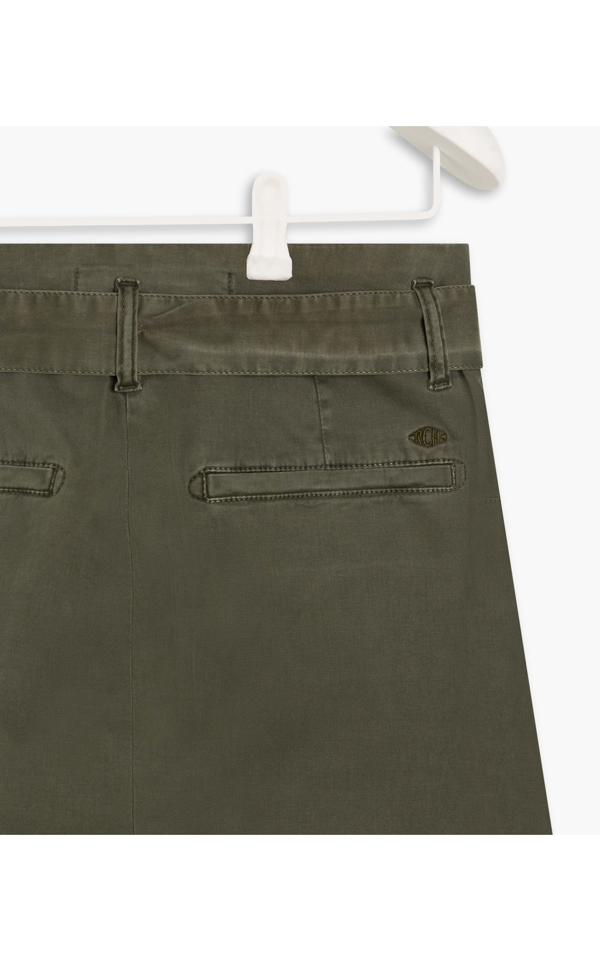Saia Clochard Canvas Verde Escuro