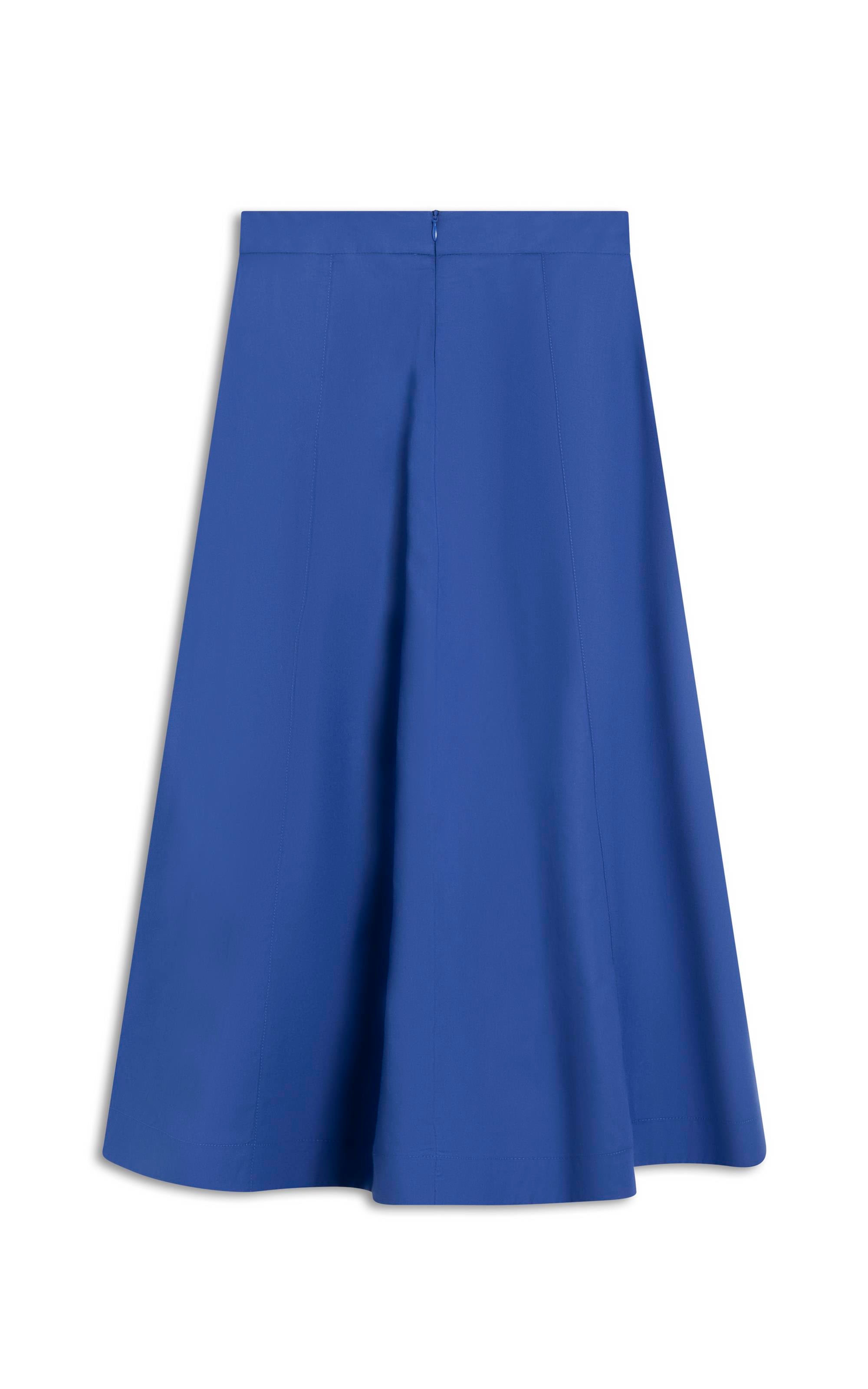 Saia Elsa Algodao Liso  Royal