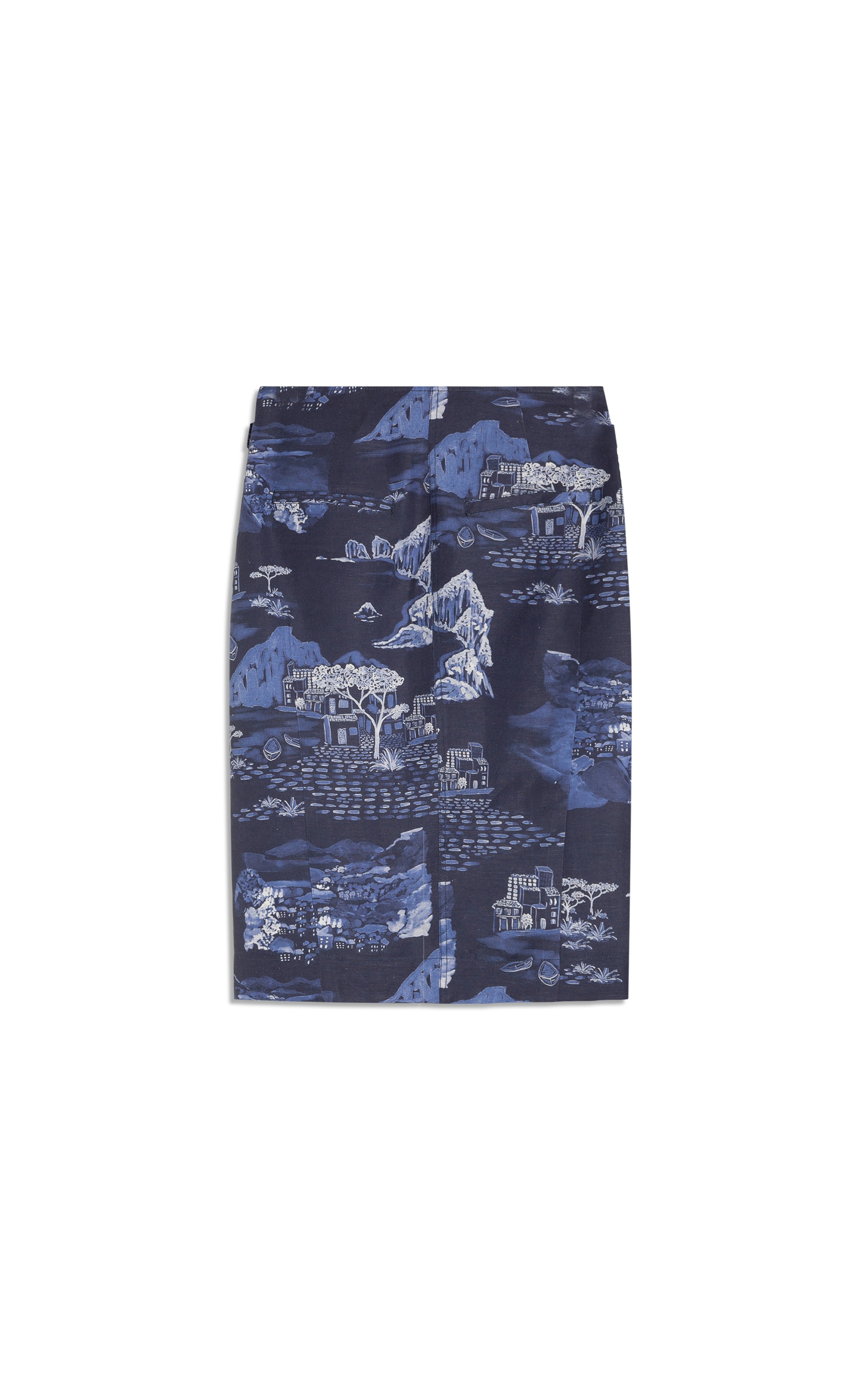 Saia Firenze Est Paesaggio Purple Blue