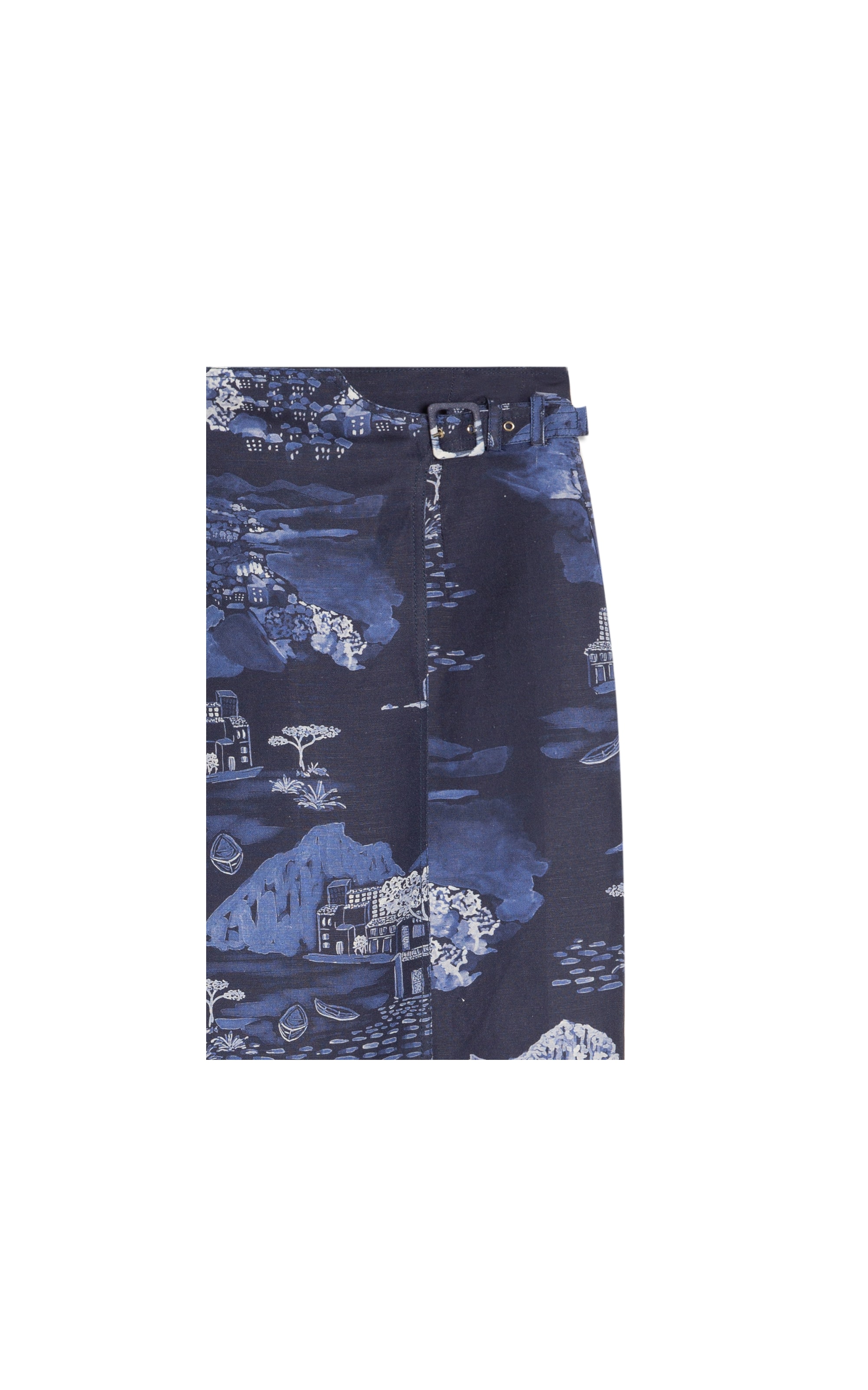 Saia Firenze Est Paesaggio Purple Blue