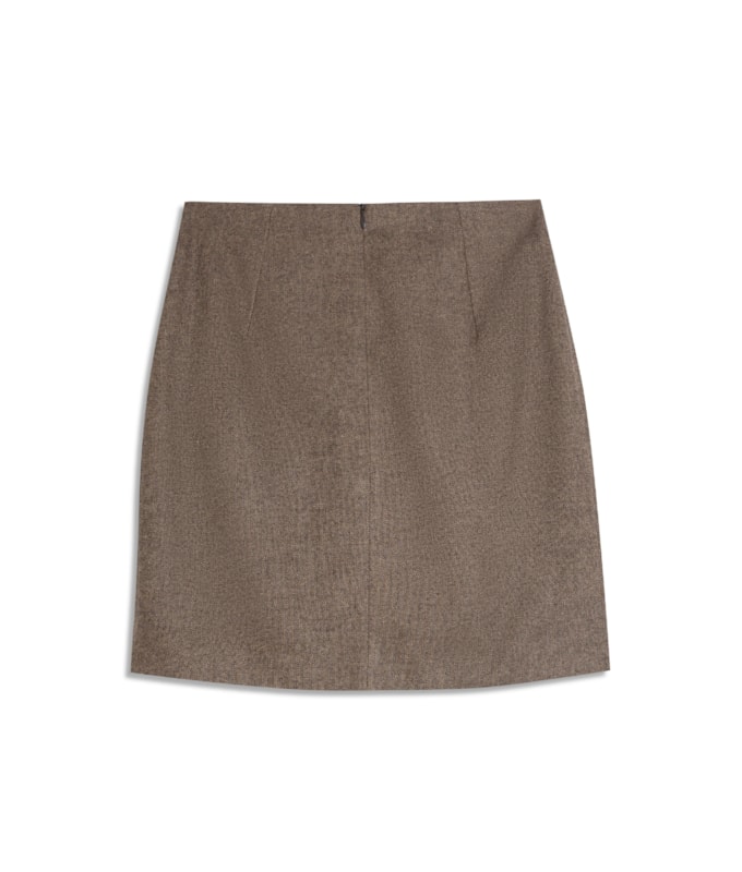 Saia Kilt Alfaiataria Tabaco