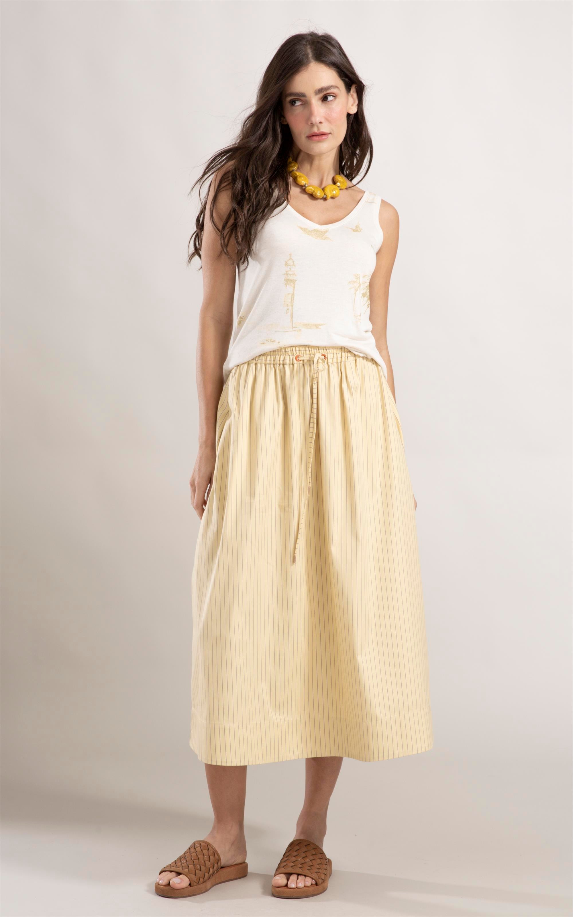 Saia Laurente Amarelo