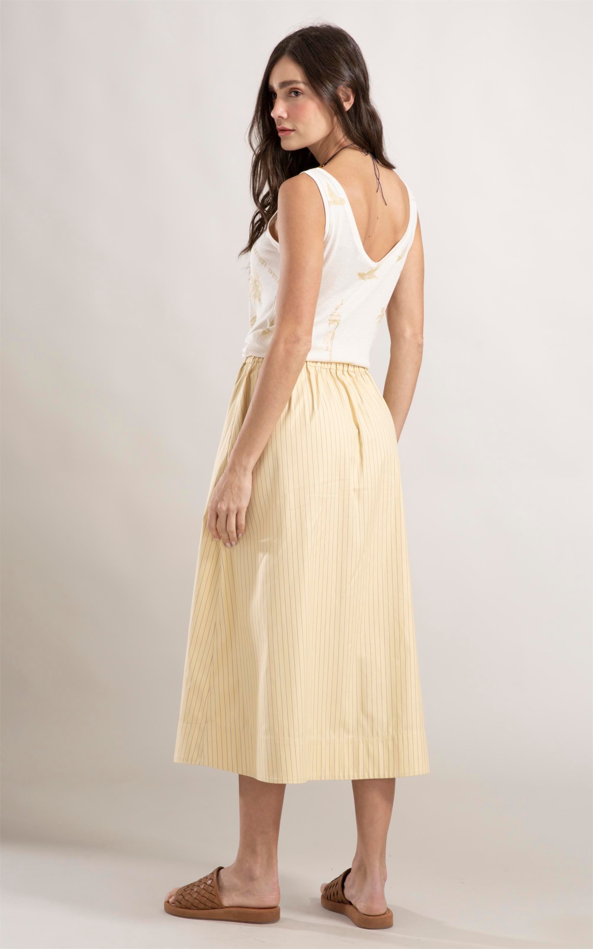 Saia Laurente Amarelo