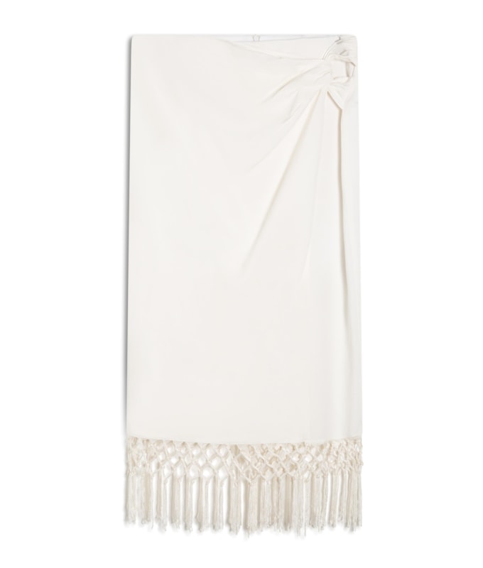 Saia Linho  Angra  Liso Off White