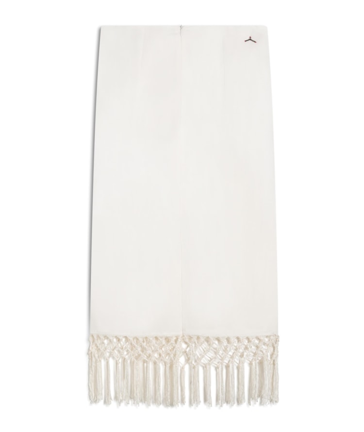 Saia Linho  Angra  Liso Off White