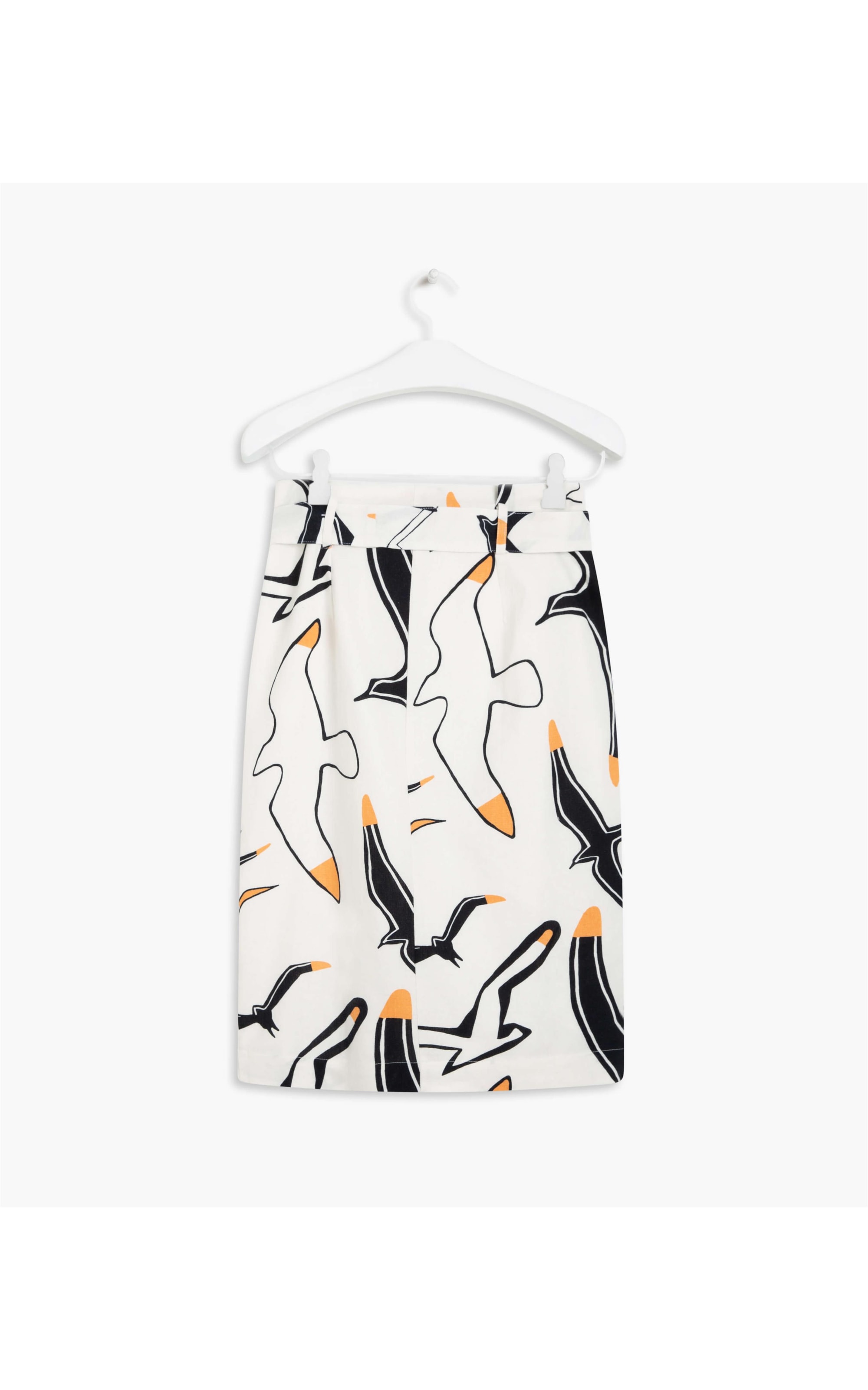 Saia Linho   Atacama Gaivota Dark Navy