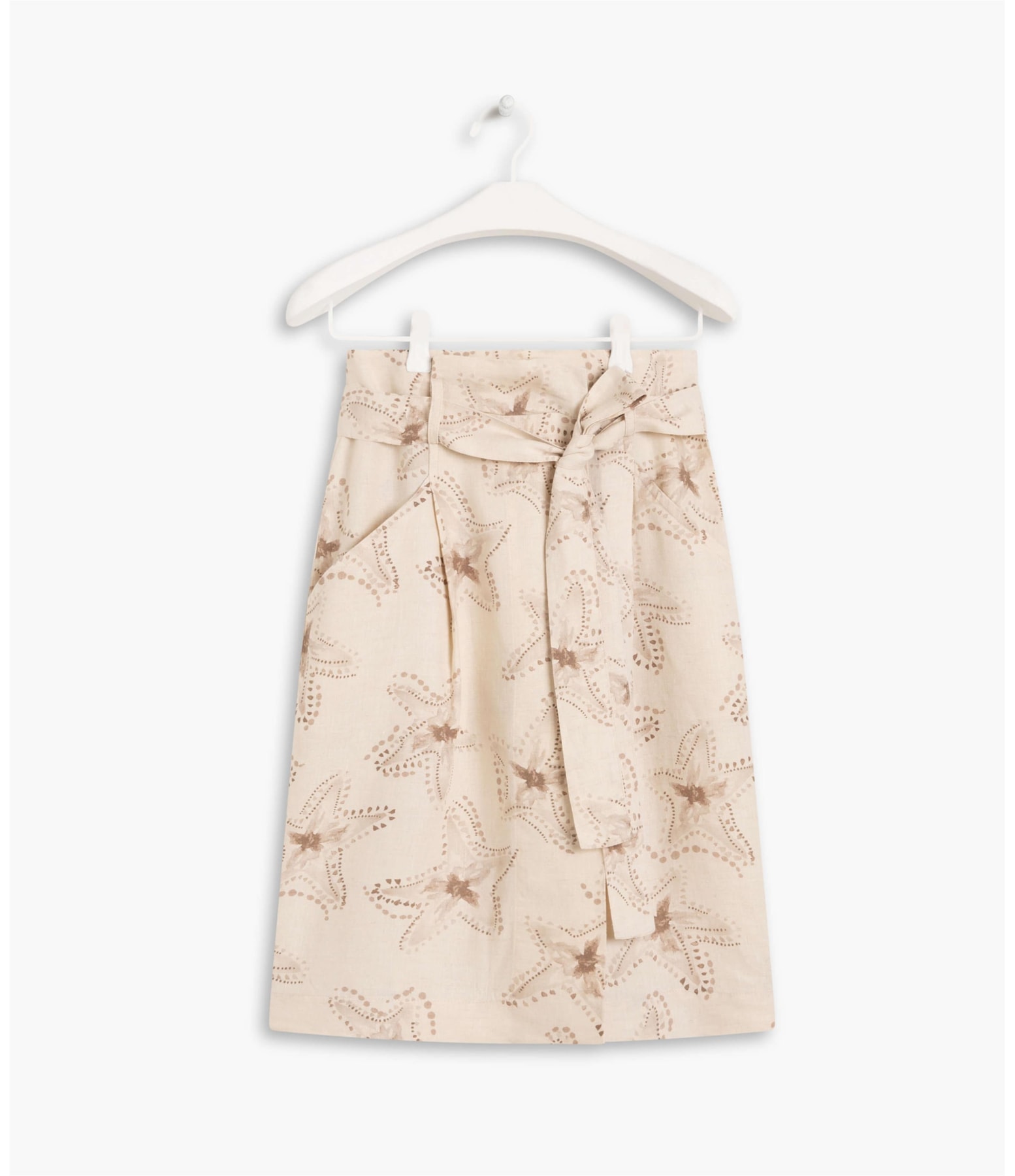 Saia Linho  Athena  Est Estrela Batik Sandy
