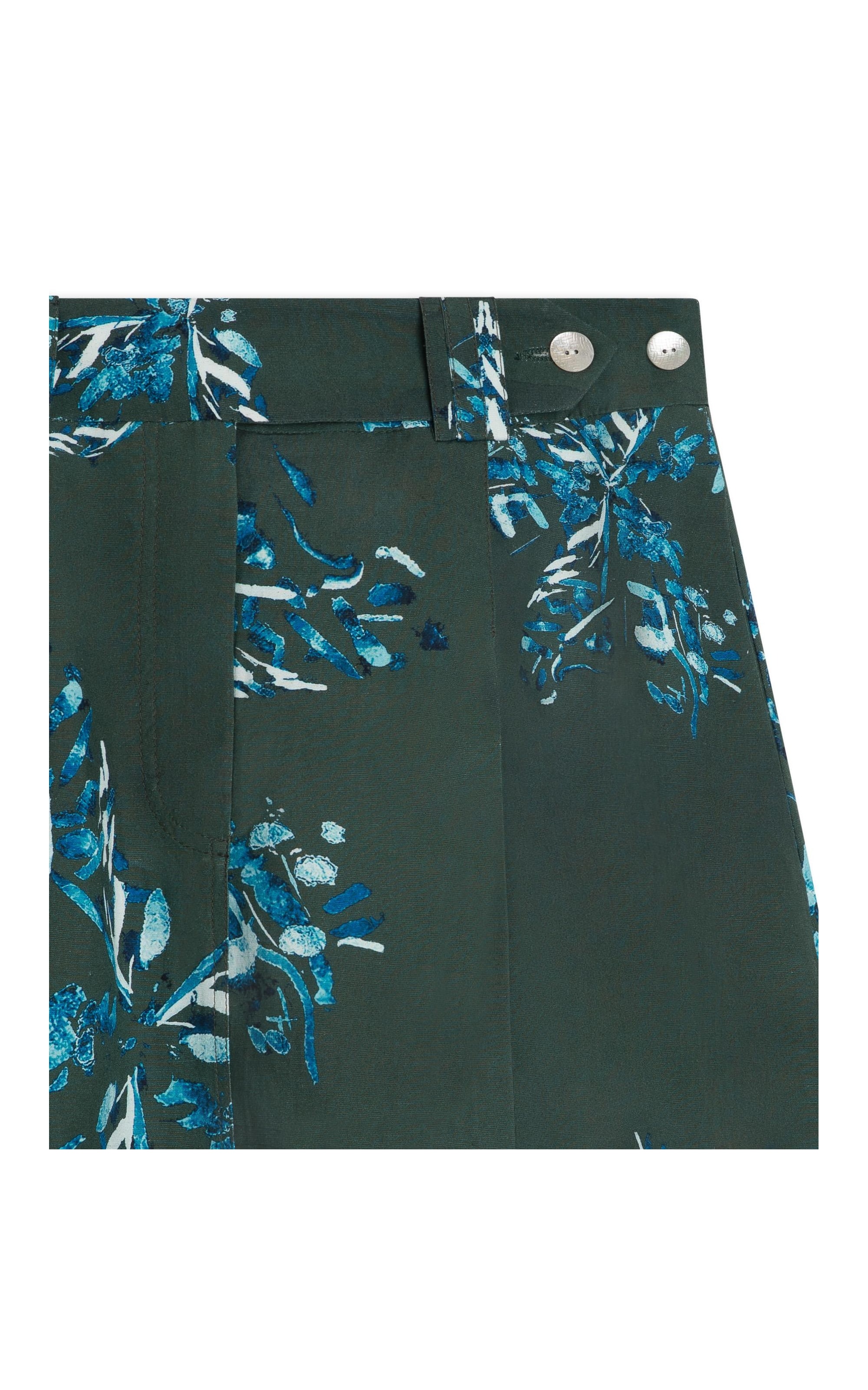 Saia Linho  Aurora  Est Splatter Floresta