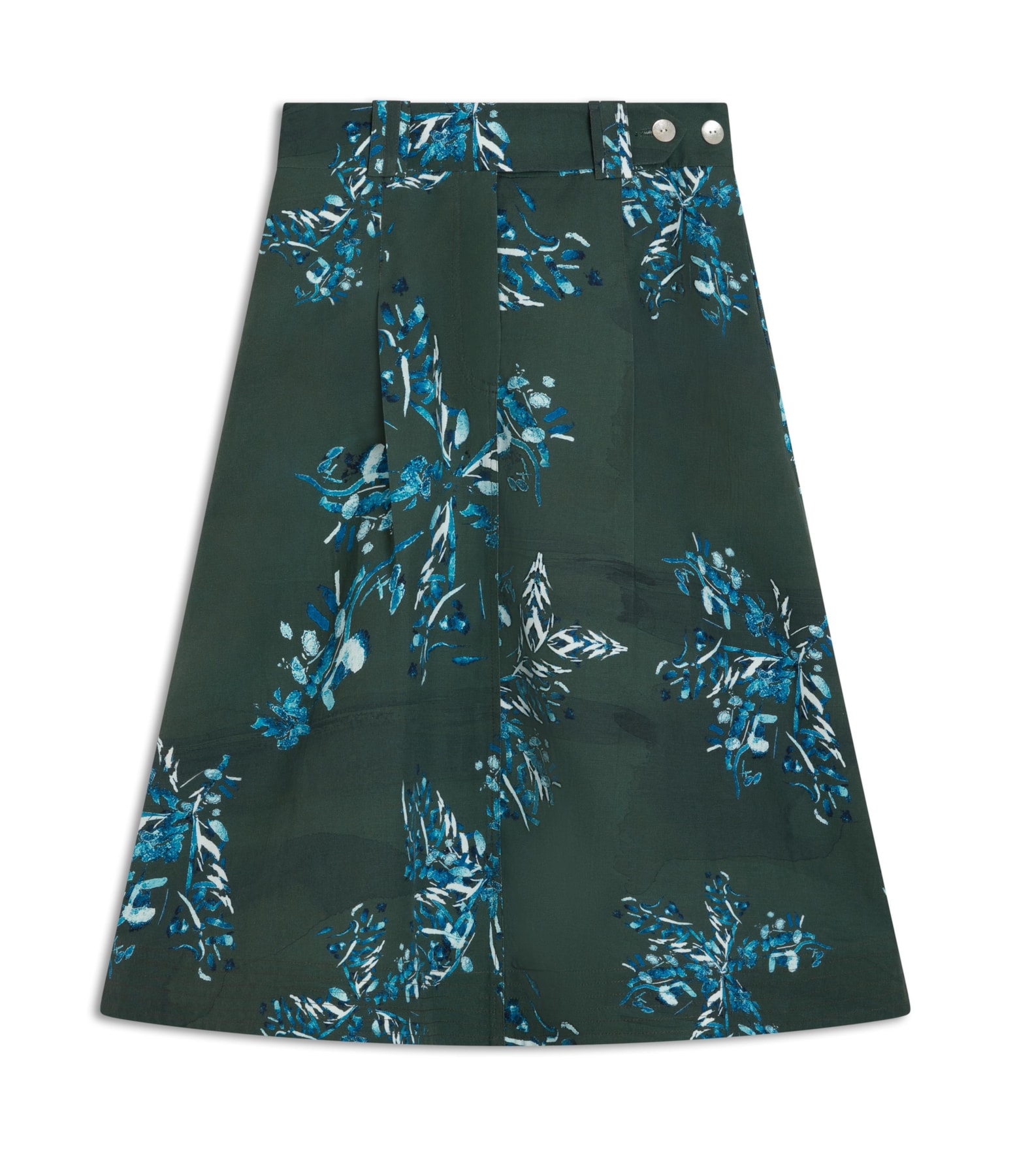 Saia Linho  Aurora  Est Splatter Floresta