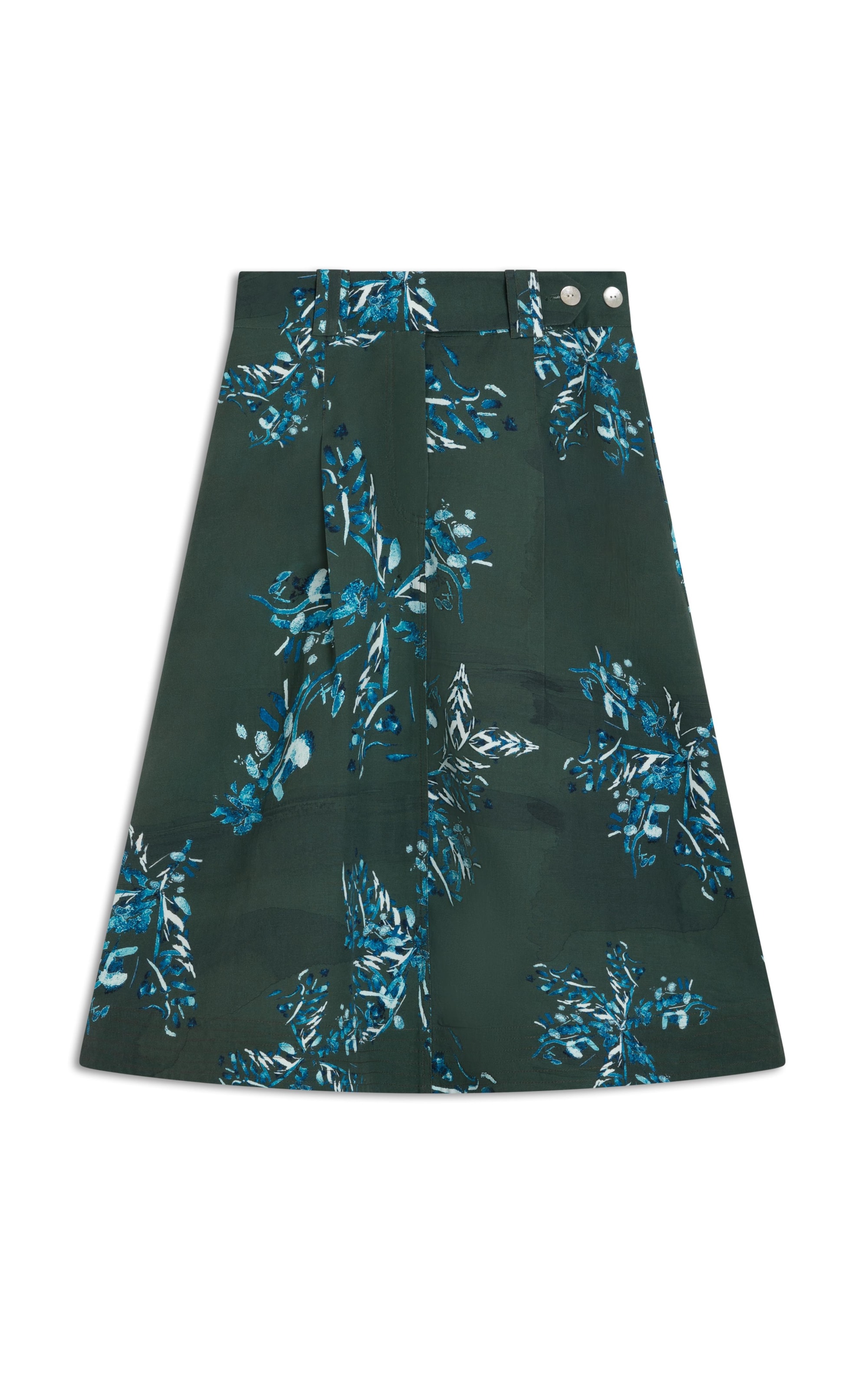 Saia Linho  Aurora  Est Splatter Floresta