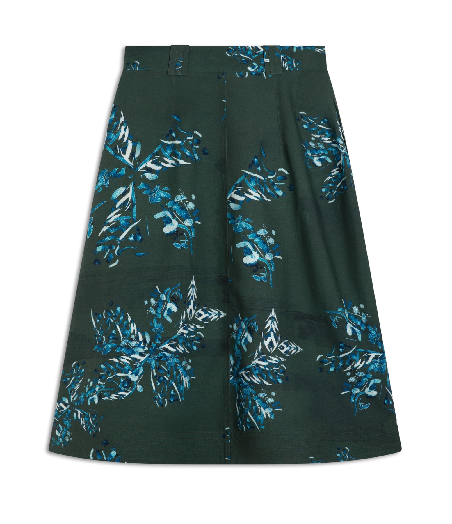 Saia Linho  Aurora  Est Splatter Floresta