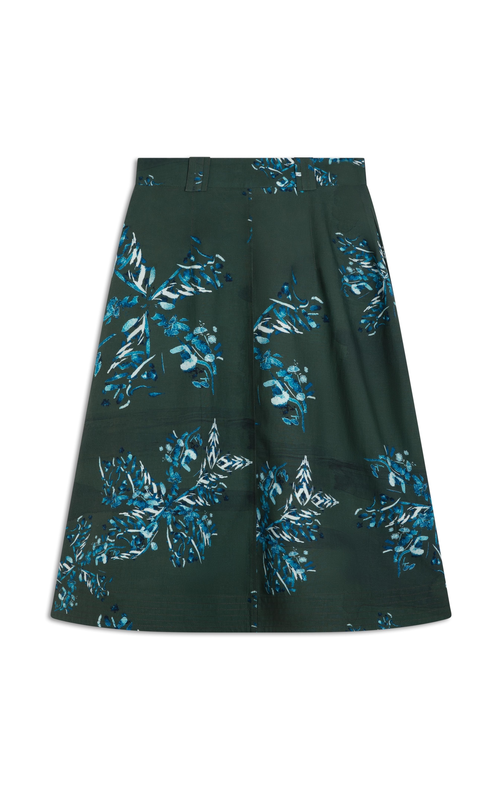 Saia Linho  Aurora  Est Splatter Floresta