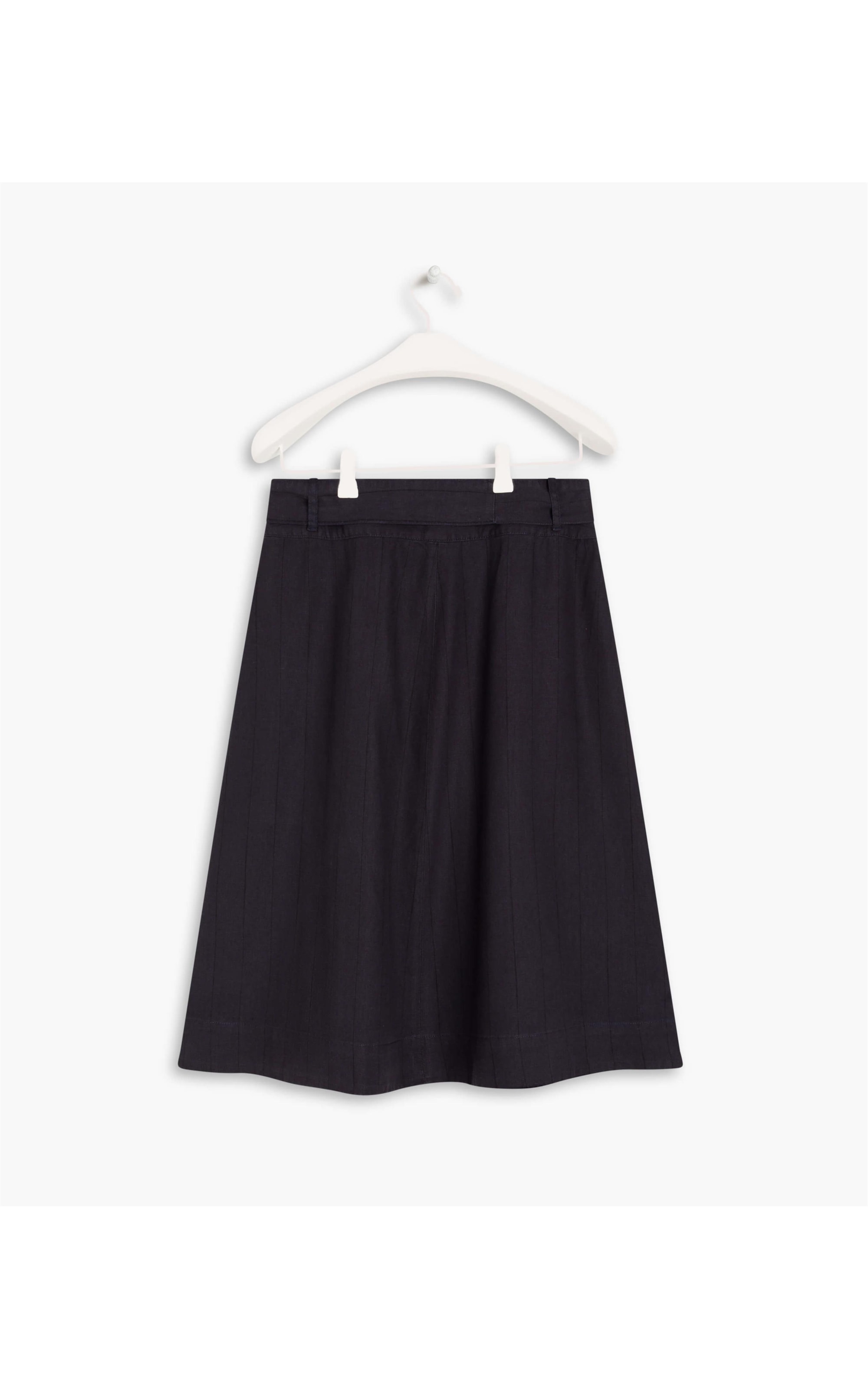 Saia Linho  Estér Dark Navy