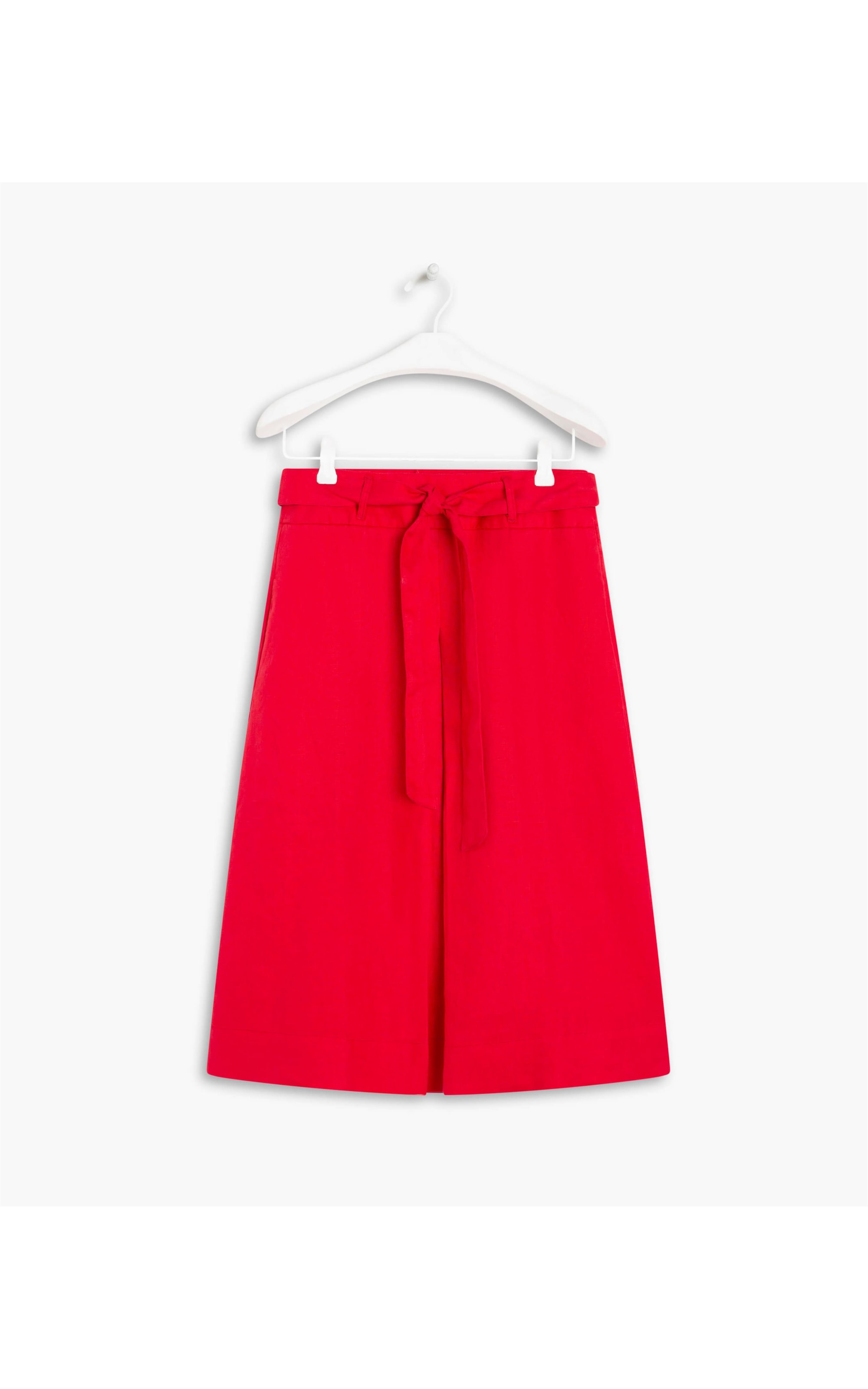 Saia Linho  Ester Vermelho
