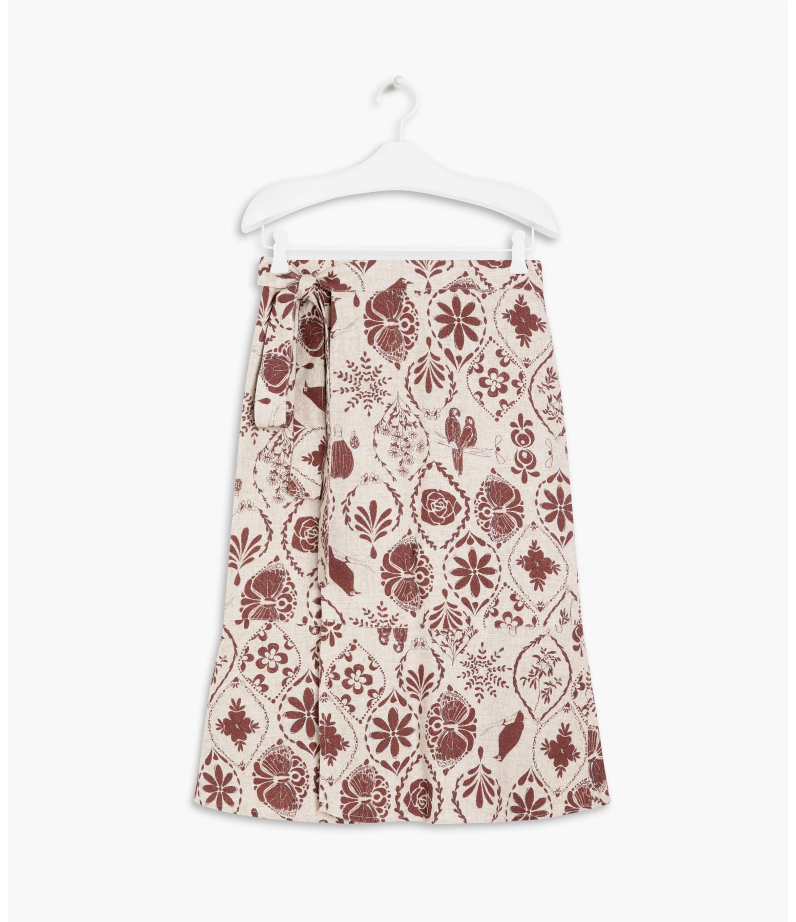 Saia Linho  Jack  Est Gotas Bordeaux