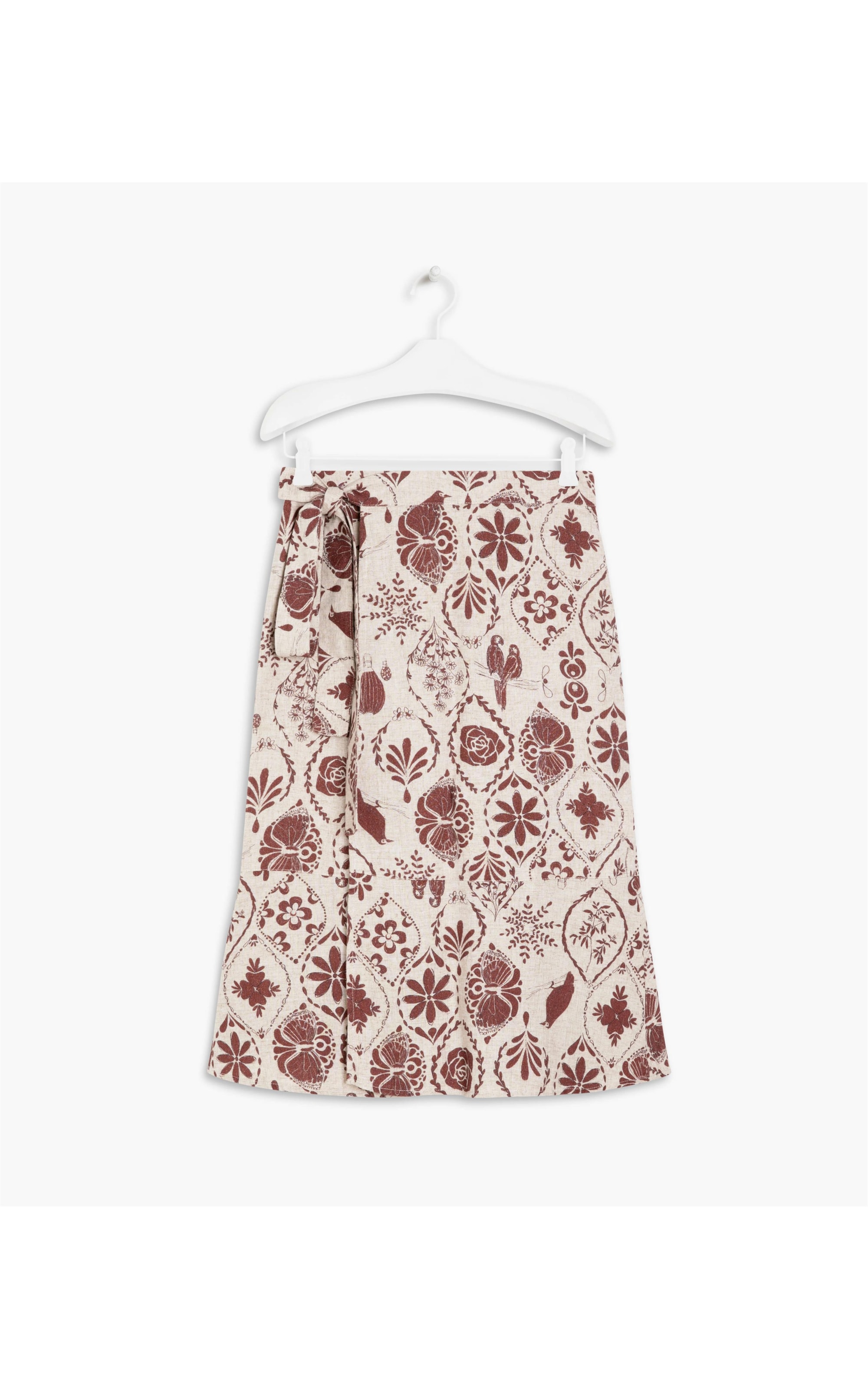 Saia Linho  Jack  Est Gotas Bordeaux