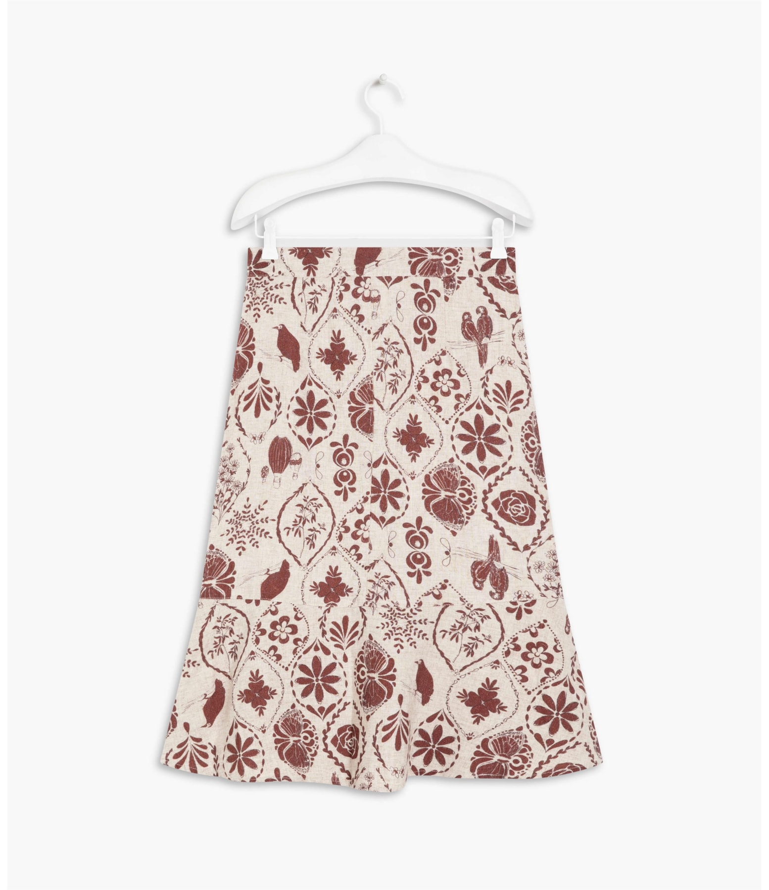 Saia Linho  Jack  Est Gotas Bordeaux