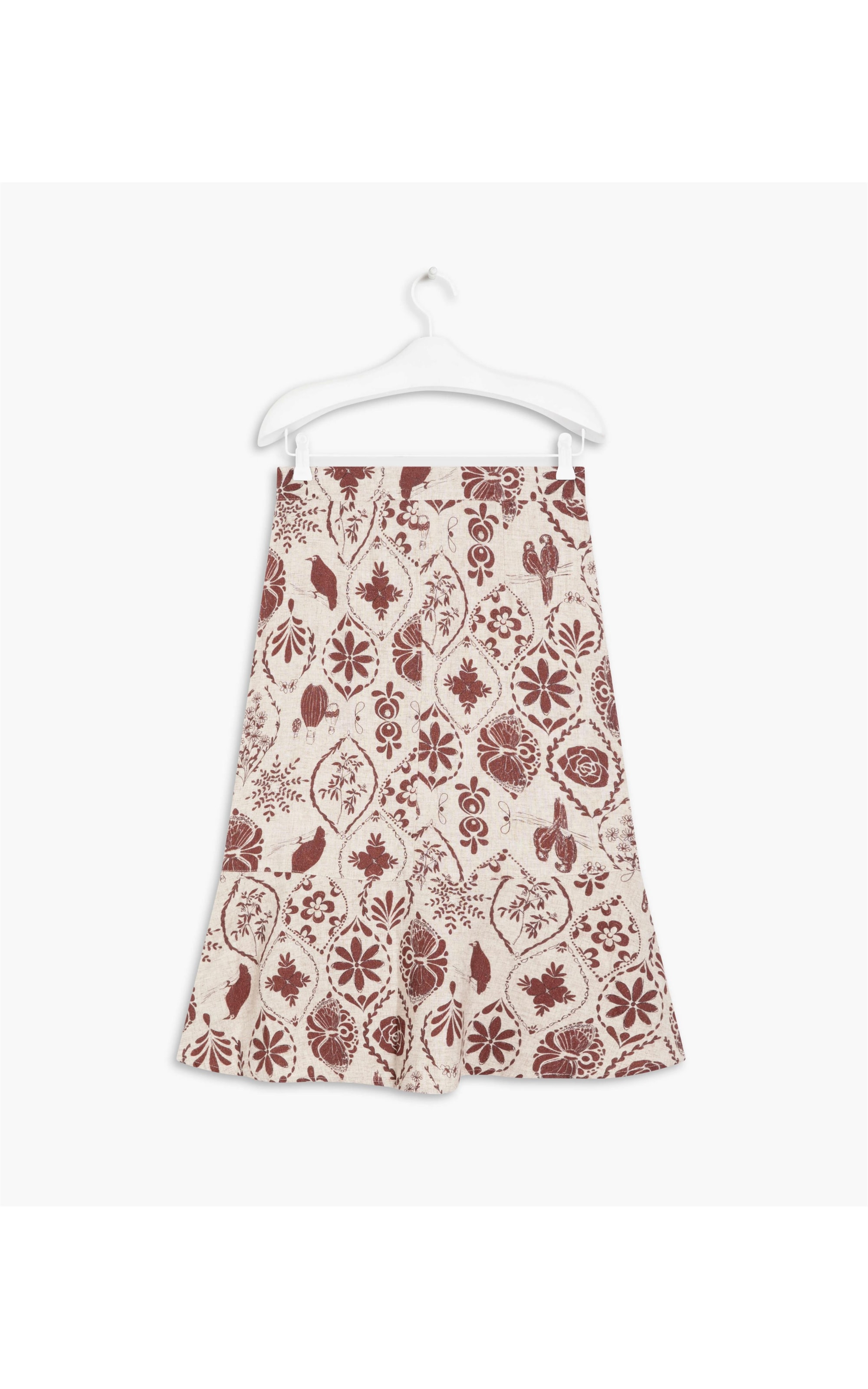 Saia Linho  Jack  Est Gotas Bordeaux