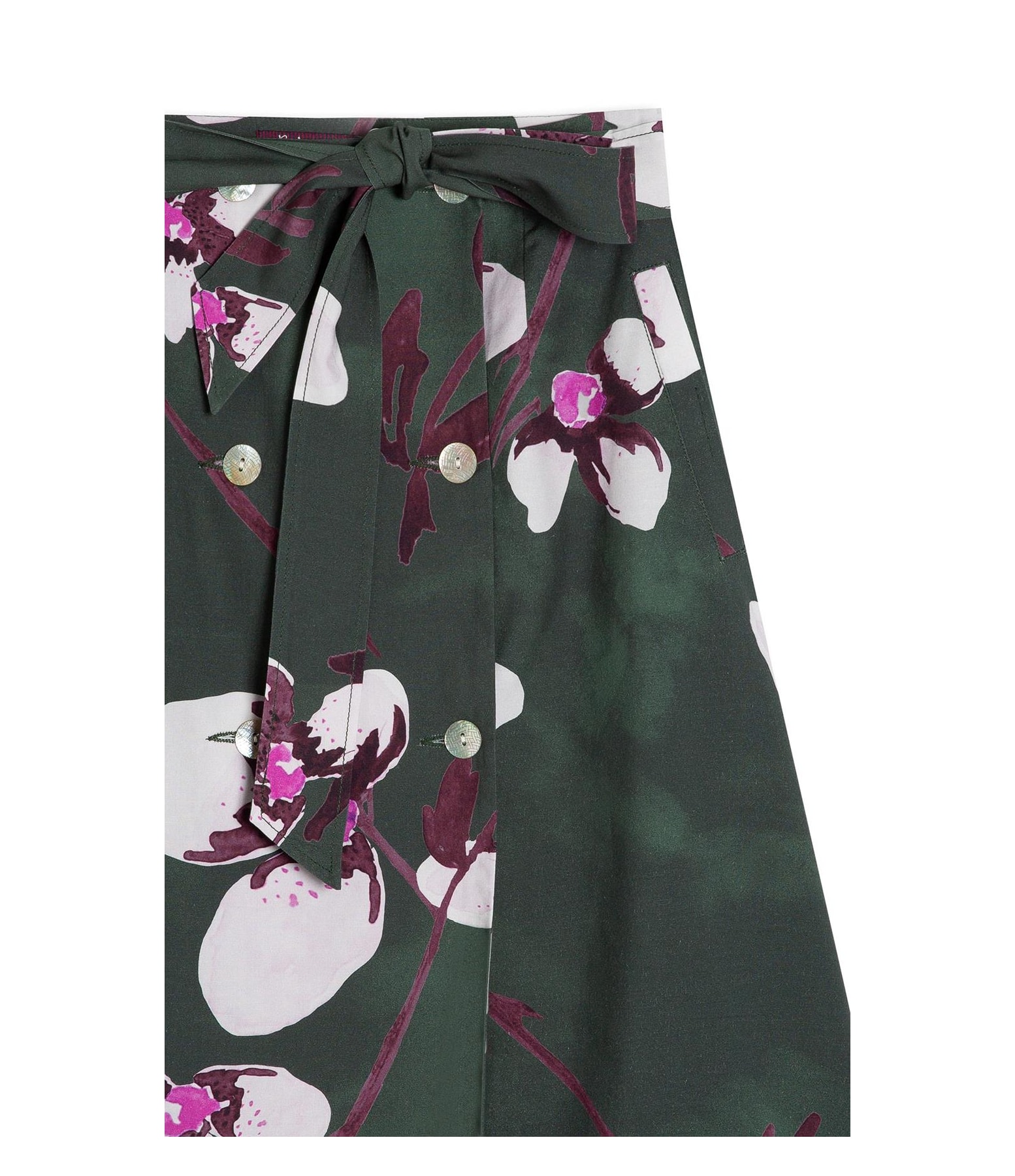 Saia Linho  Nice  Est Orquideas Verde