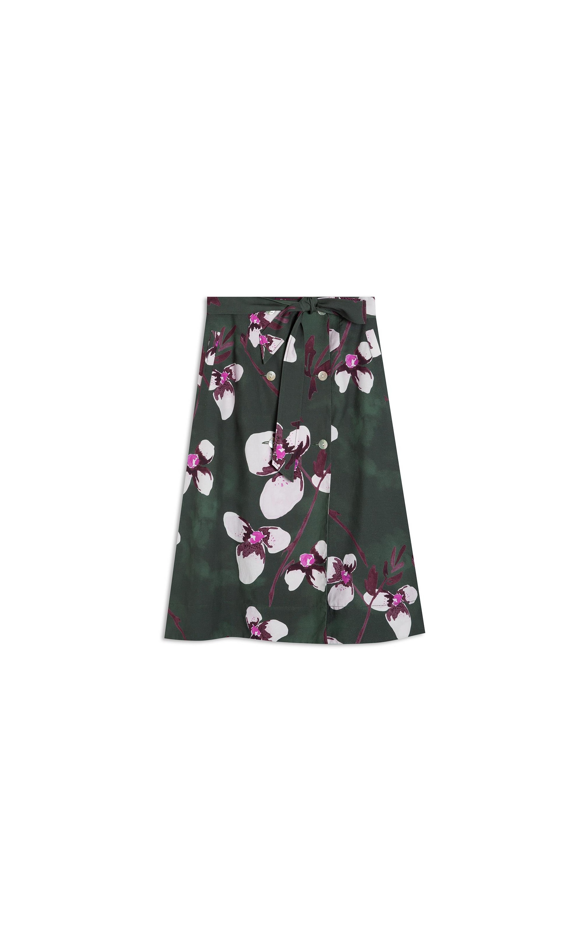 Saia Linho  Nice  Est Orquideas Verde