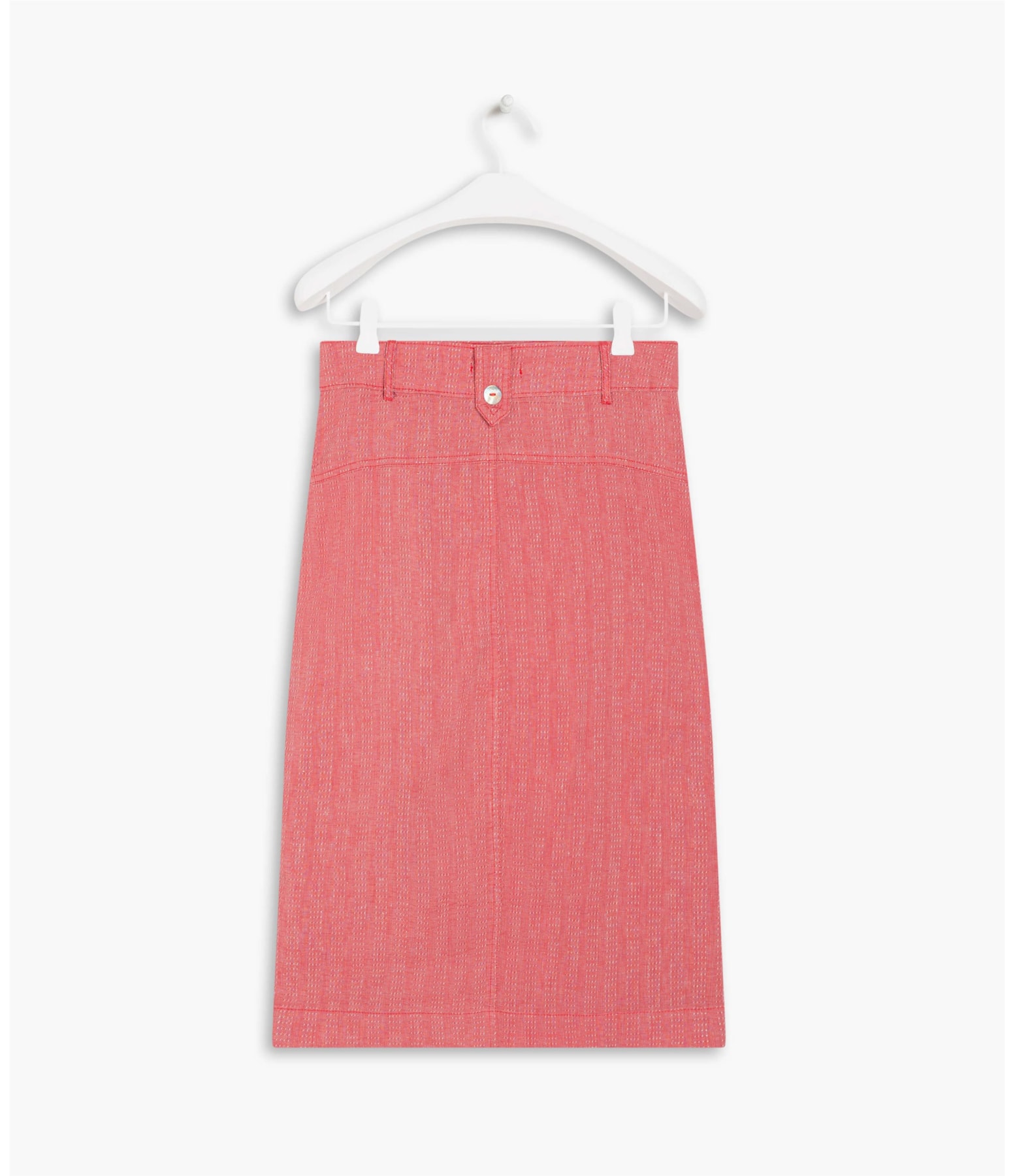 Saia Linho  Pan Vermelho