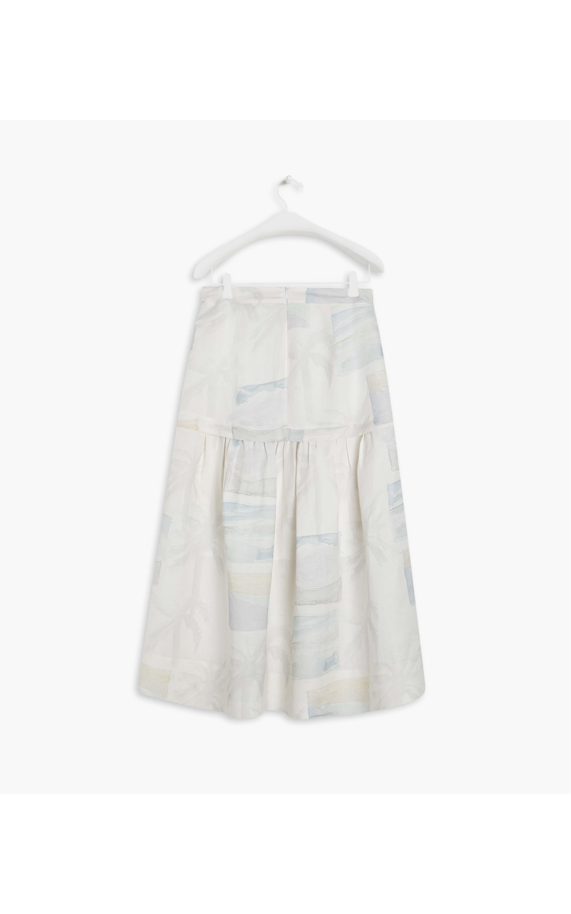 Saia Linho  Petala  Est Palmeira Acqua  Branco