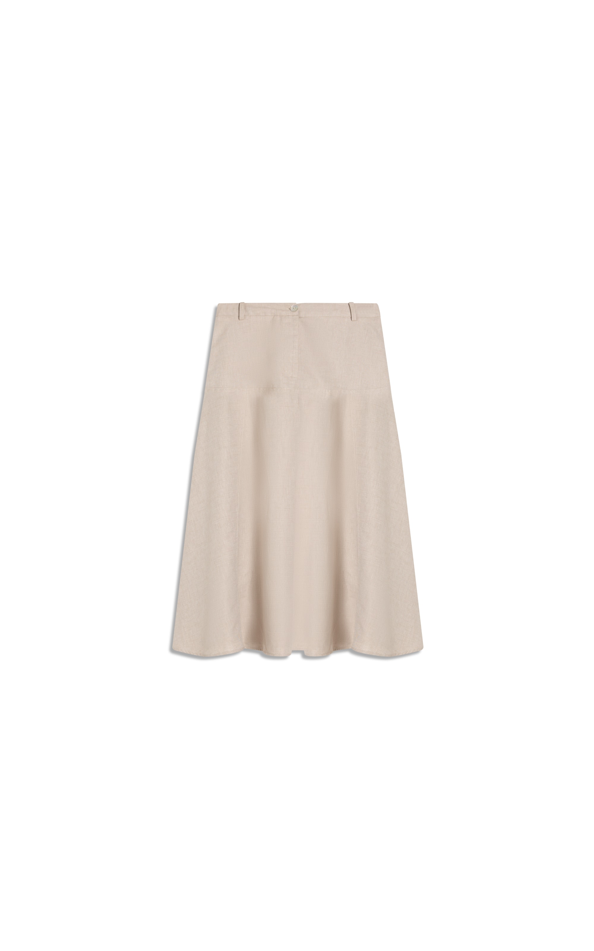 Saia Linho  Pilar Blend Liso Natural