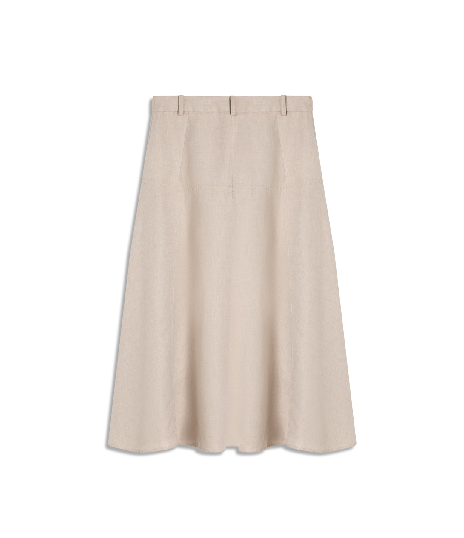 Saia Linho  Pilar Blend Liso Natural